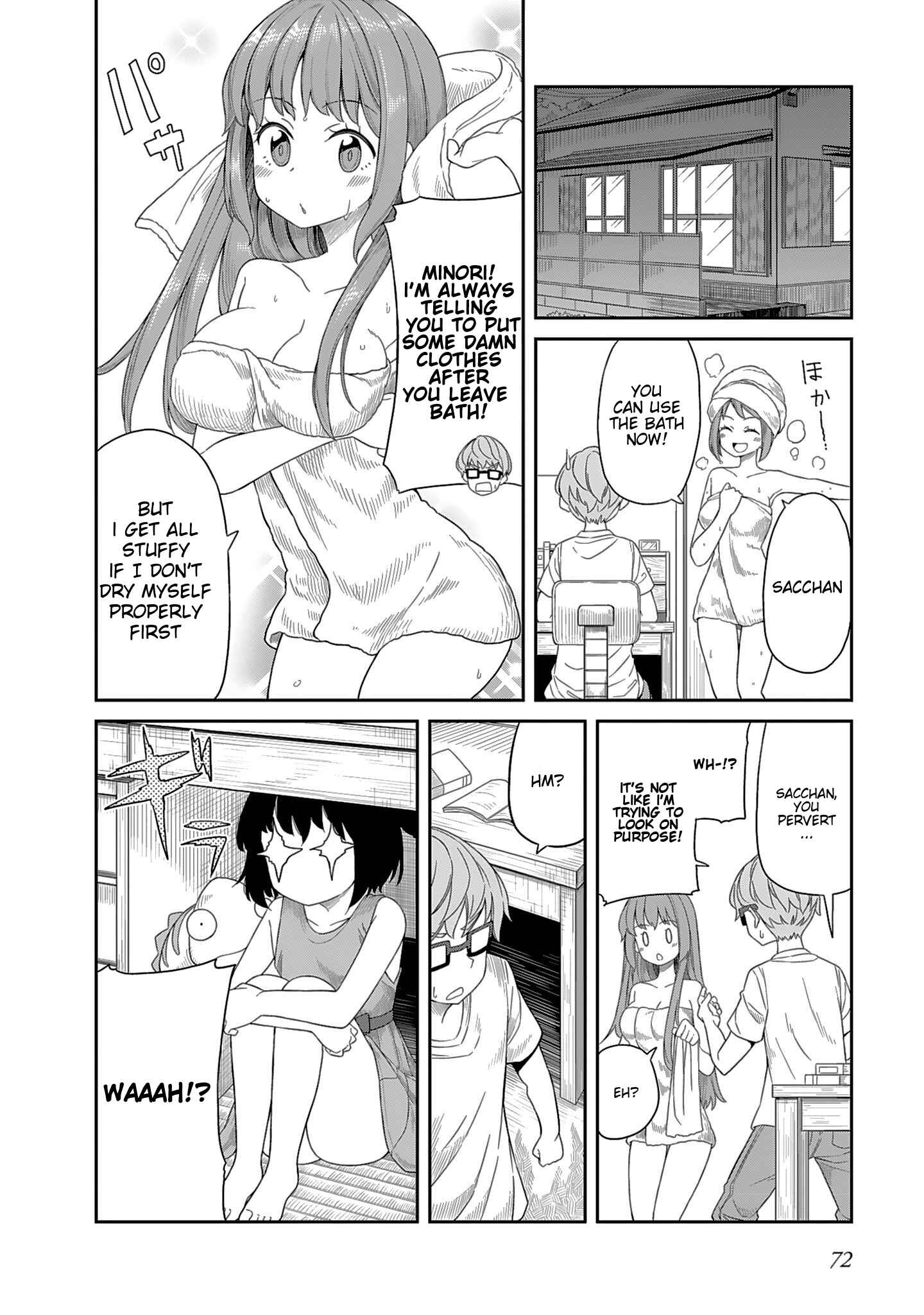 Page 6 Chapter 6 Hinomoto Sanshimai wa Kamatte Hoshii
