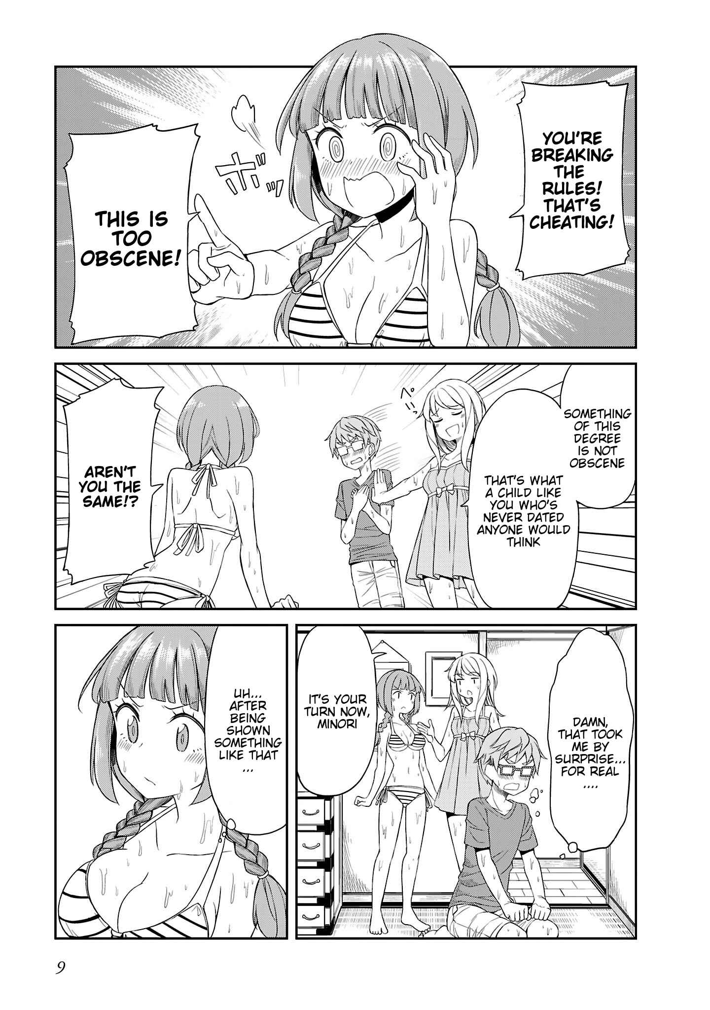 Page 11 Chapter 10 Hinomoto Sanshimai wa Kamatte Hoshii
