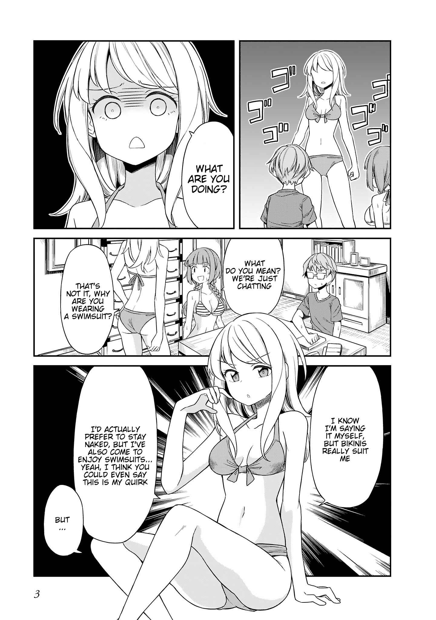 Page 5 Chapter 10 Hinomoto Sanshimai wa Kamatte Hoshii