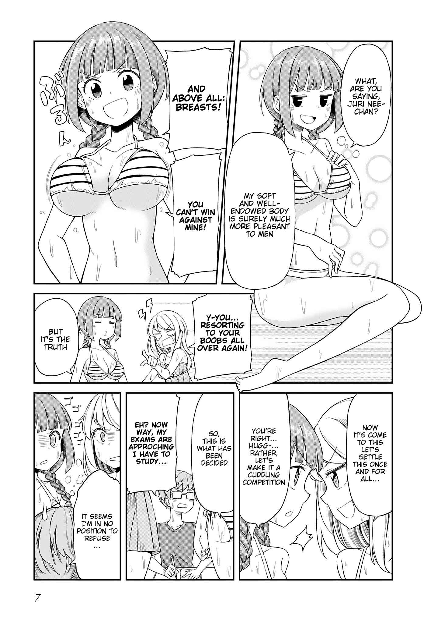 Page 9 Chapter 10 Hinomoto Sanshimai wa Kamatte Hoshii
