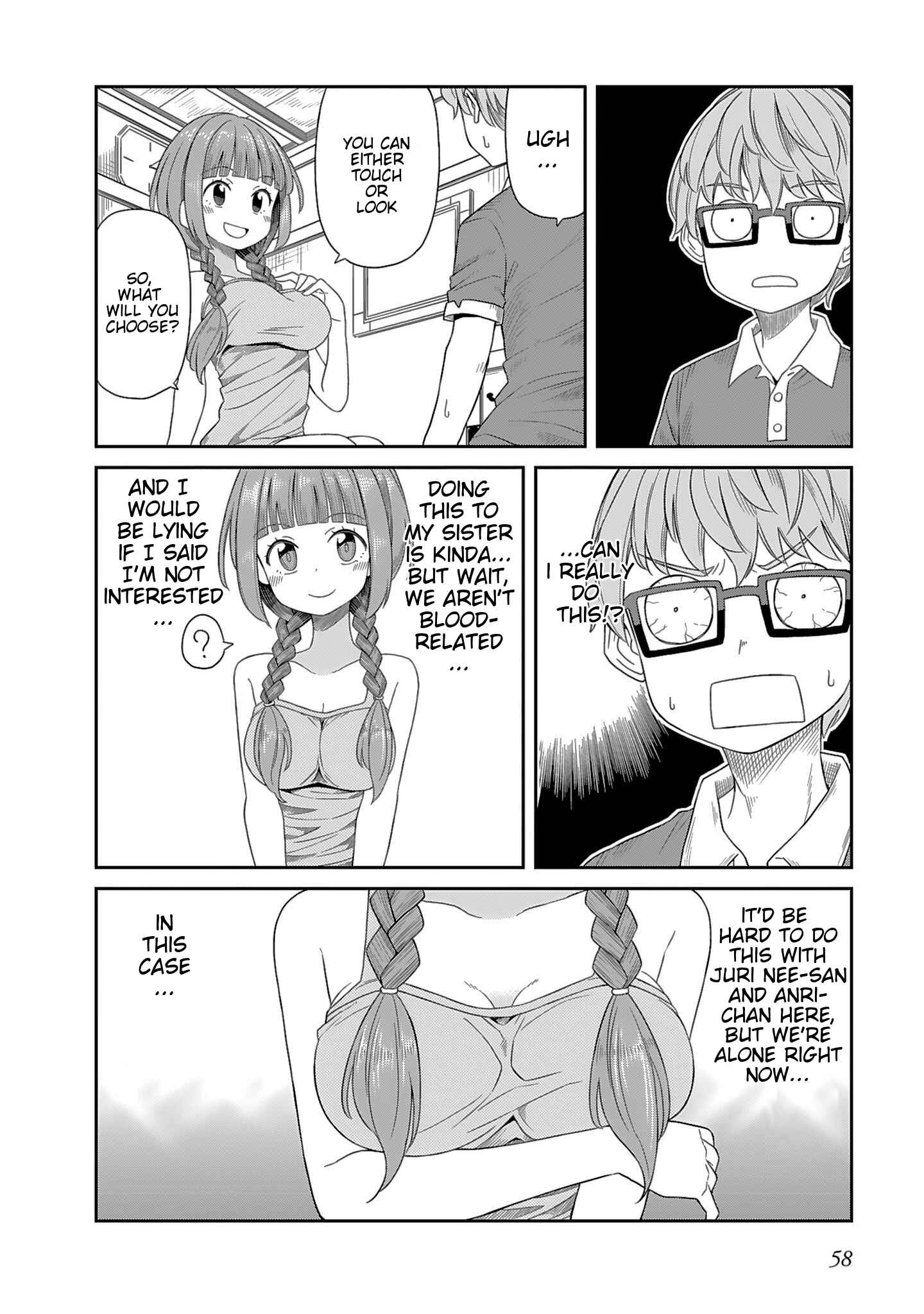 Page 4 Chapter 5 Hinomoto Sanshimai wa Kamatte Hoshii