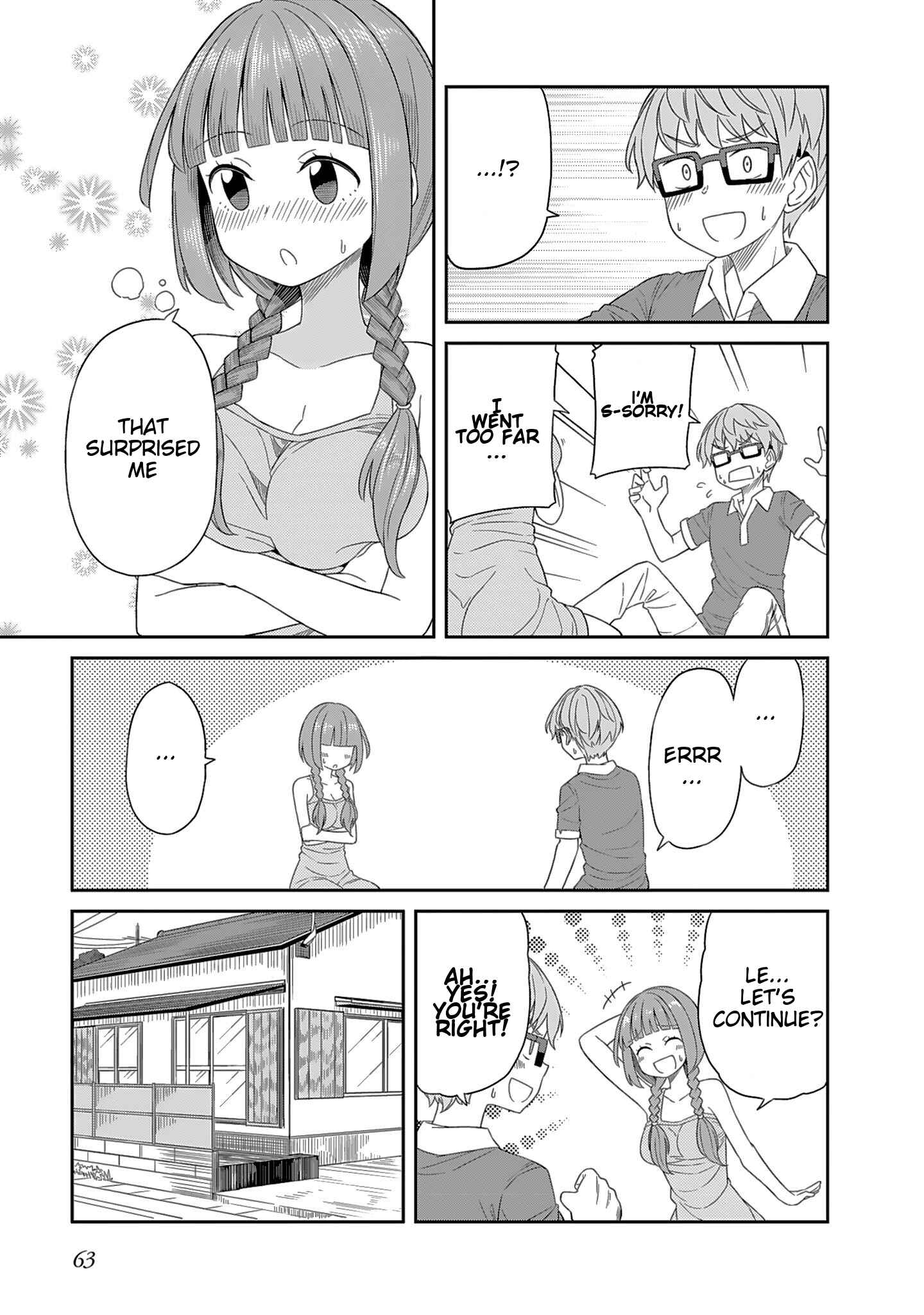 Page 9 Chapter 5 Hinomoto Sanshimai wa Kamatte Hoshii