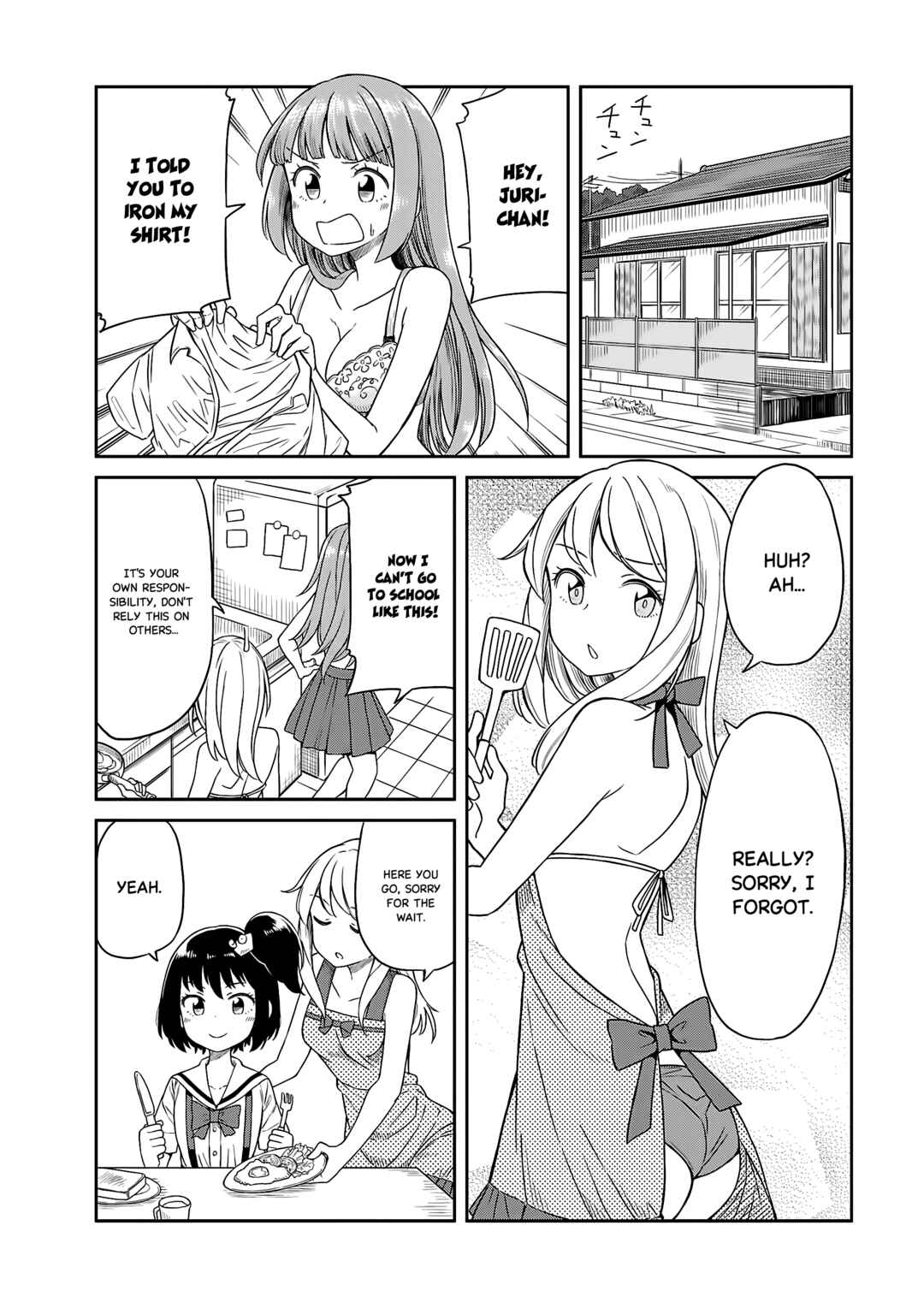 Page 2 Chapter 16 Hinomoto Sanshimai wa Kamatte Hoshii
