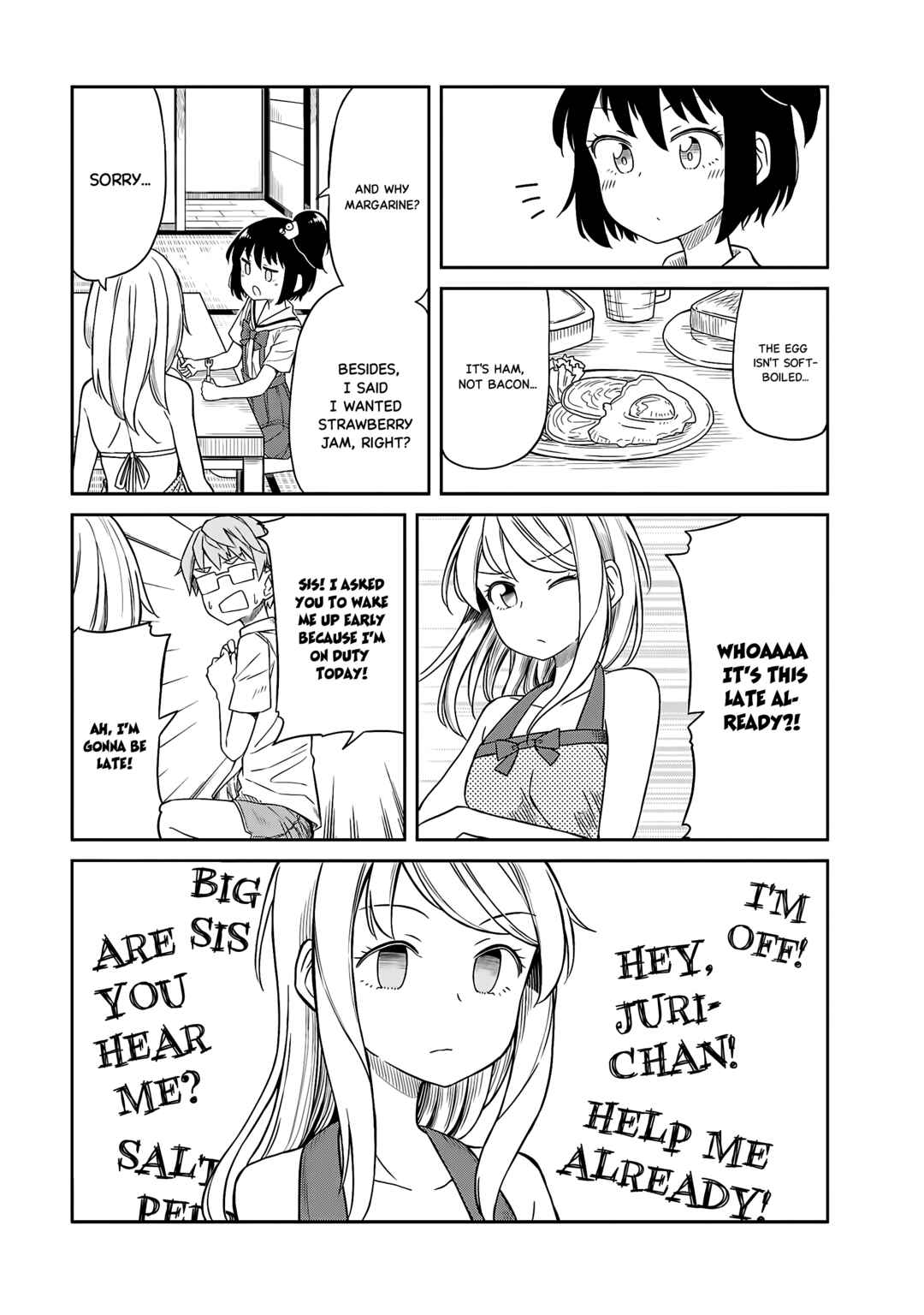 Page 3 Chapter 16 Hinomoto Sanshimai wa Kamatte Hoshii