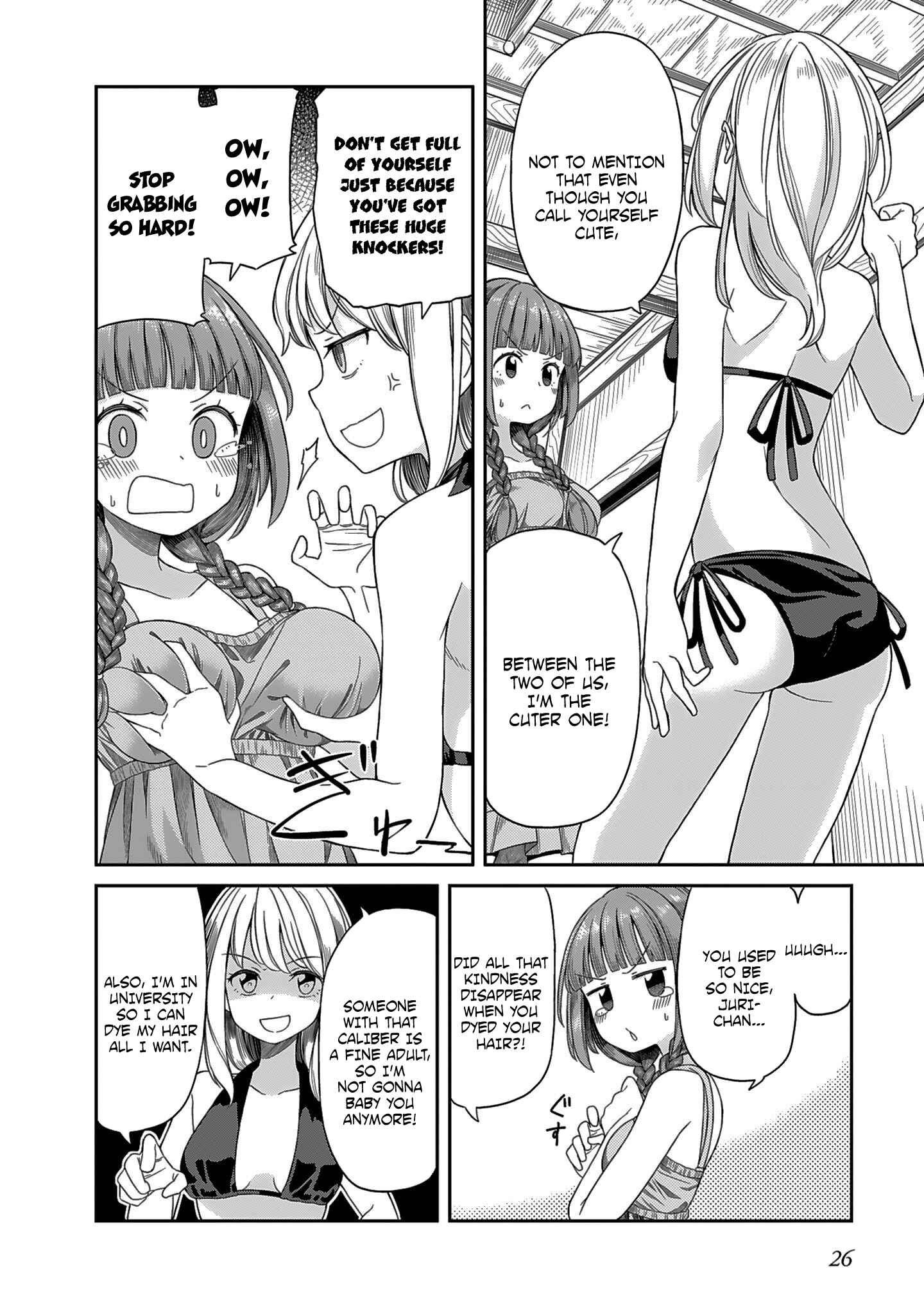 Page 10 Chapter 2 Hinomoto Sanshimai wa Kamatte Hoshii