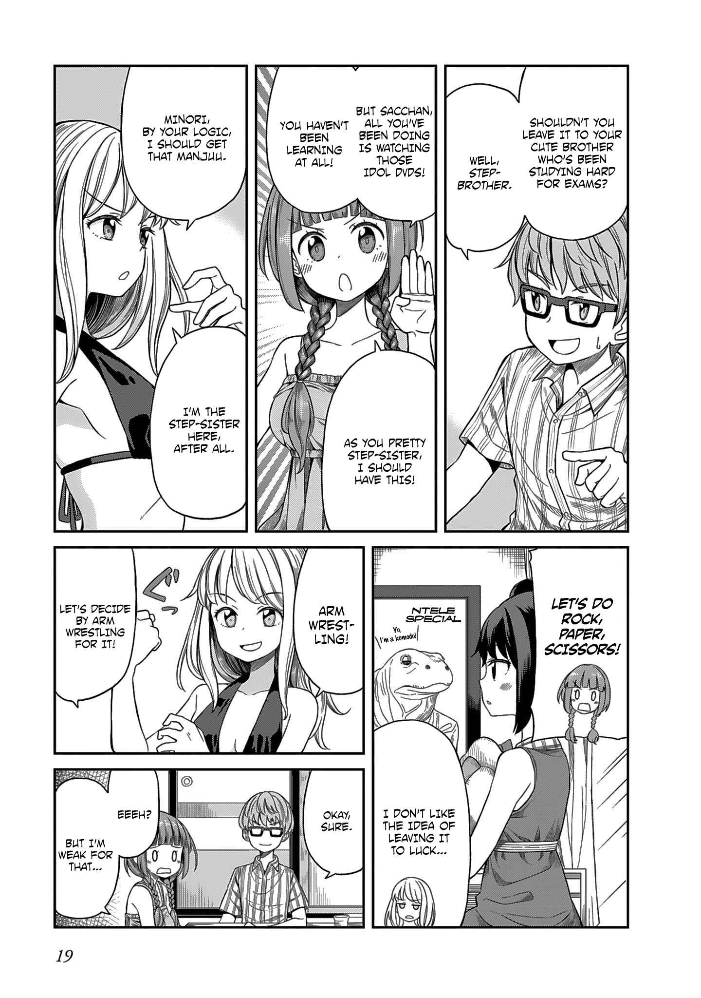 Page 3 Chapter 2 Hinomoto Sanshimai wa Kamatte Hoshii