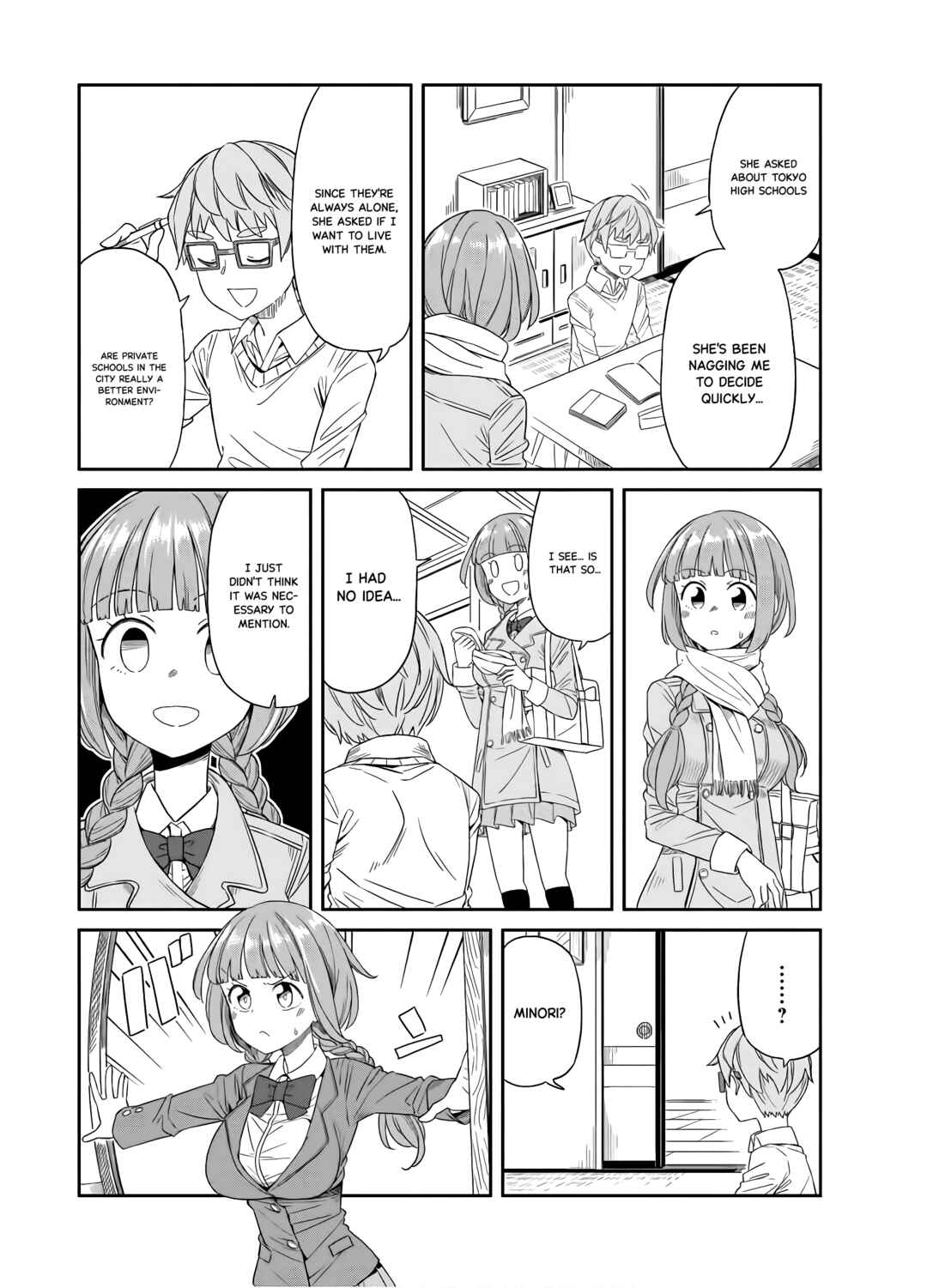 Page 4 Chapter 22 Hinomoto Sanshimai wa Kamatte Hoshii