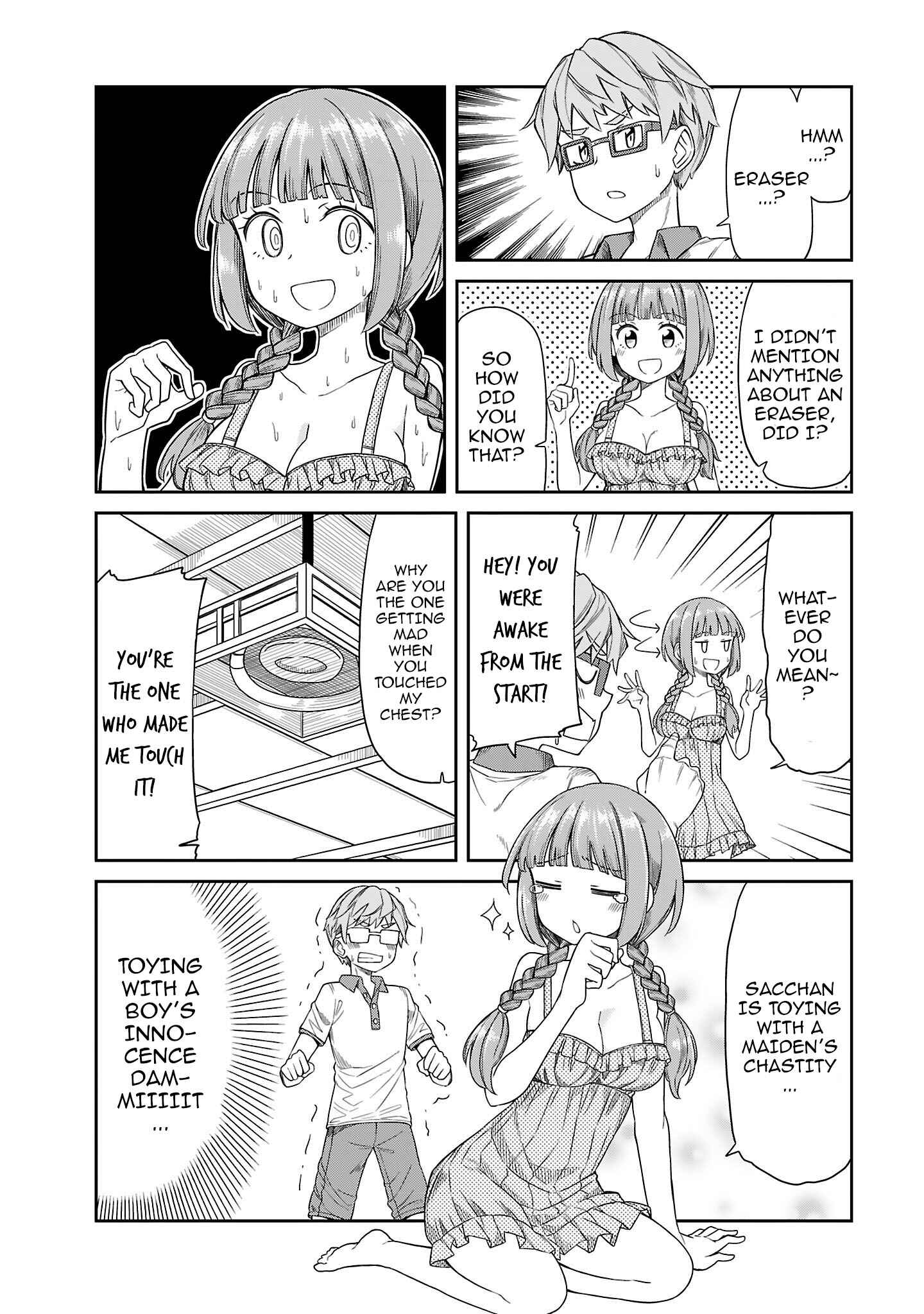 Page 10 Chapter 12 Hinomoto Sanshimai wa Kamatte Hoshii