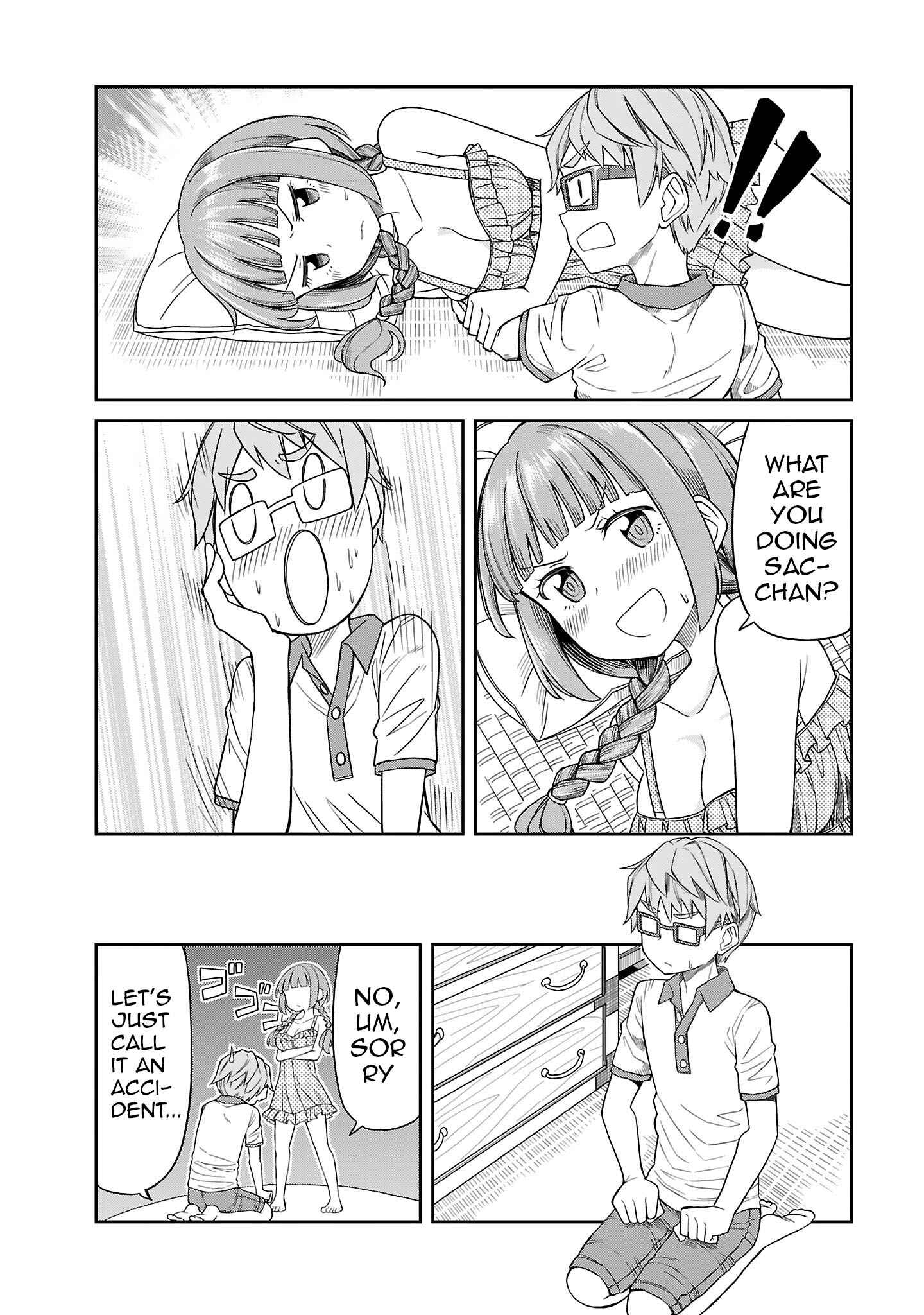 Page 8 Chapter 12 Hinomoto Sanshimai wa Kamatte Hoshii