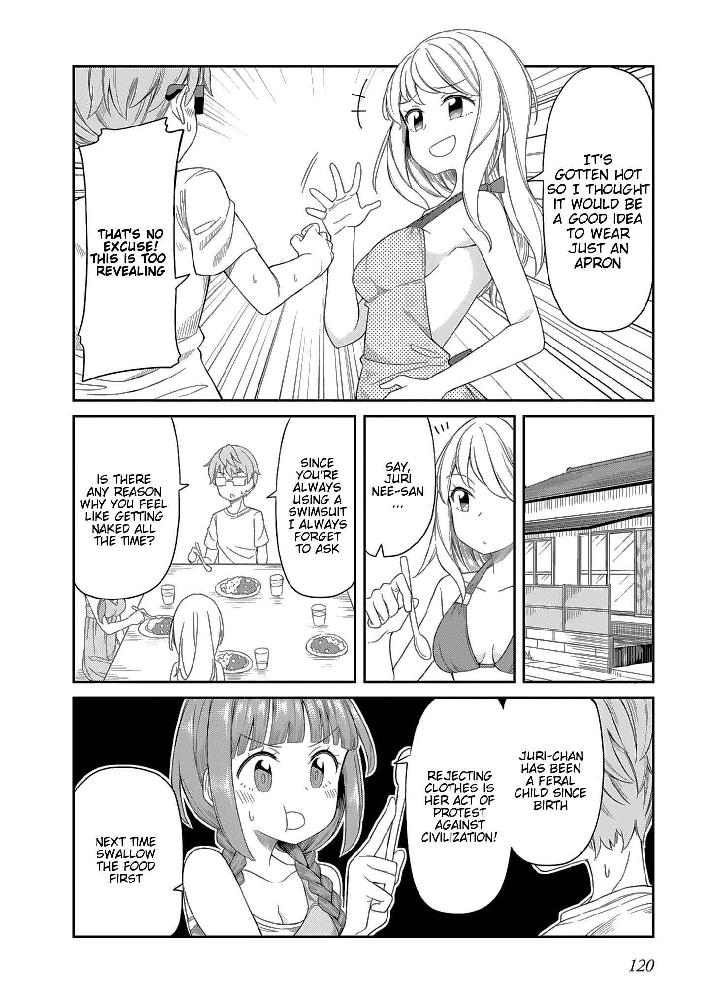 Page 2 Chapter 9.1 Hinomoto Sanshimai wa Kamatte Hoshii