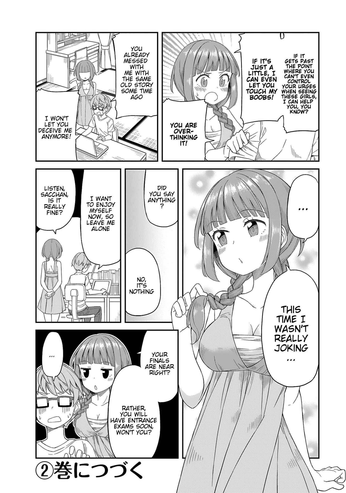 Page 8 Chapter 9.1 Hinomoto Sanshimai wa Kamatte Hoshii