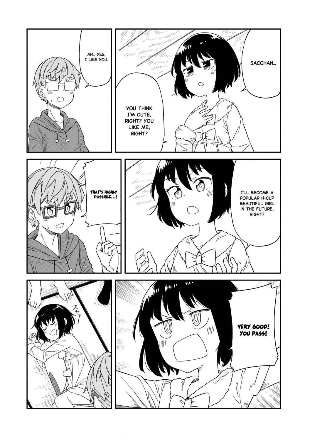 Page 8 Chapter 23 Hinomoto Sanshimai wa Kamatte Hoshii