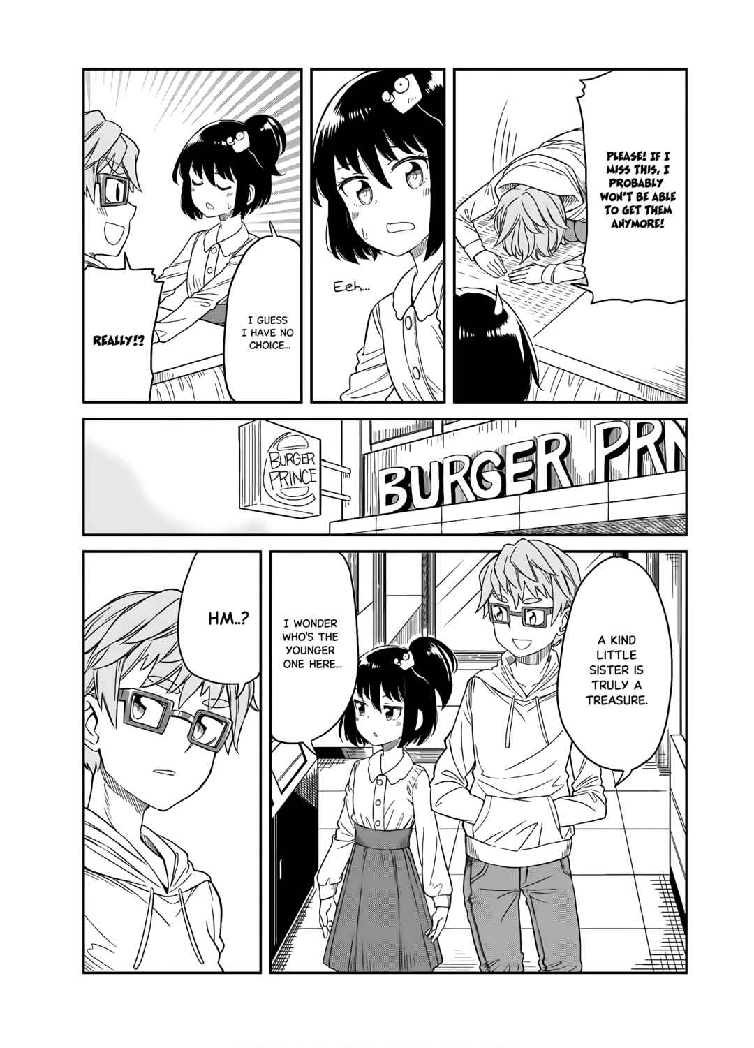 Page 4 Chapter 20 Hinomoto Sanshimai wa Kamatte Hoshii