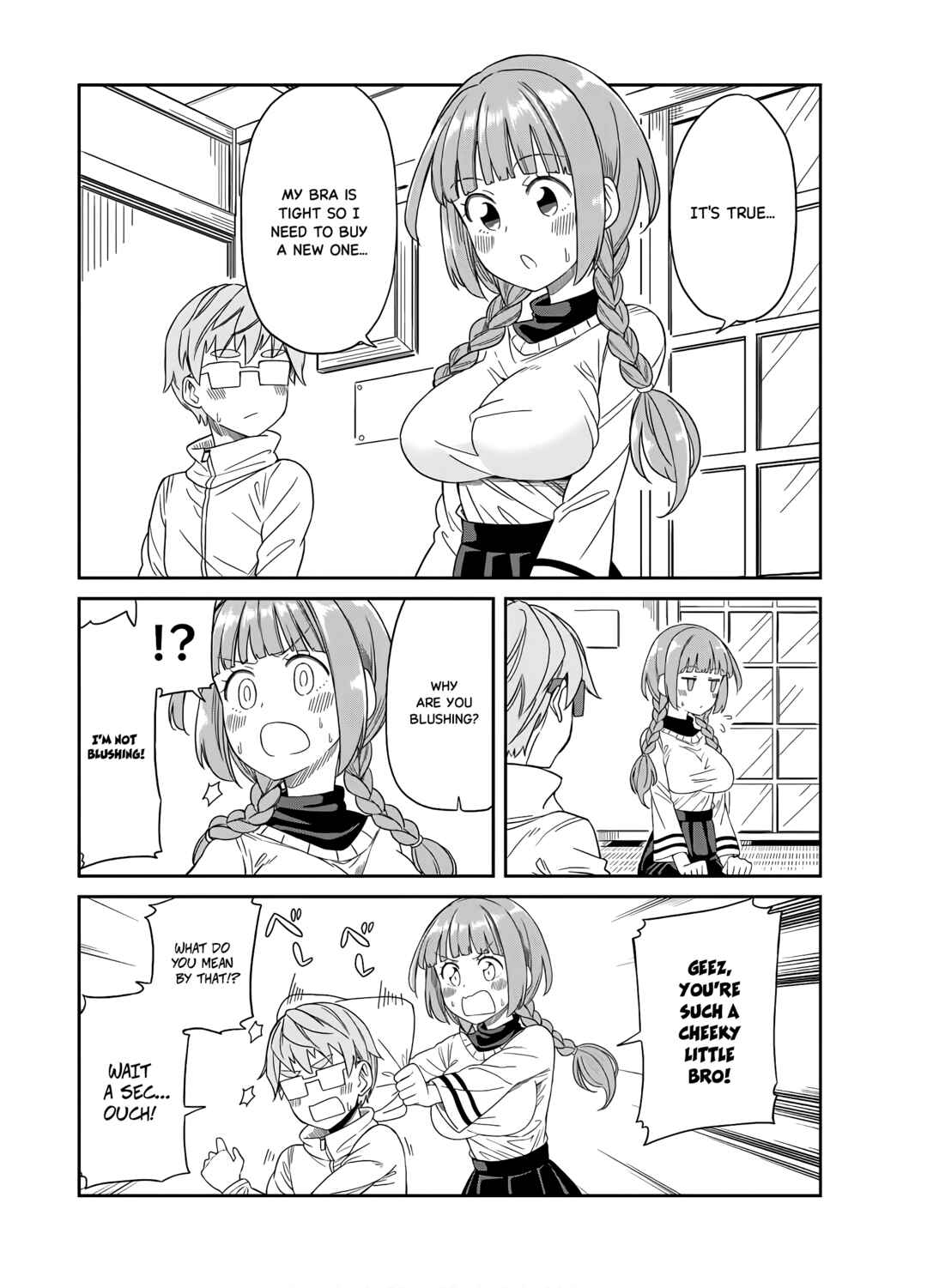 Page 12 Chapter 21 Hinomoto Sanshimai wa Kamatte Hoshii