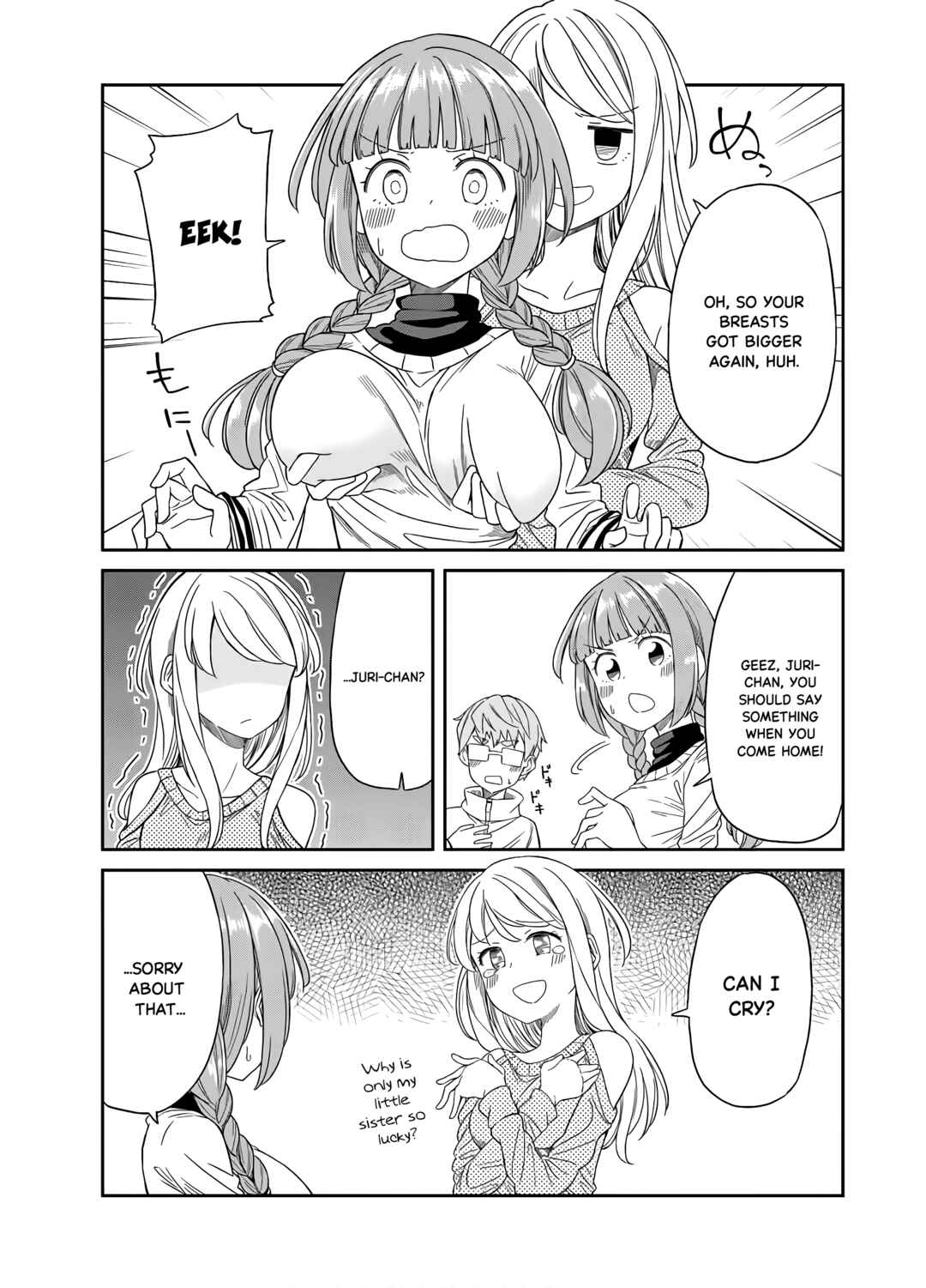Page 13 Chapter 21 Hinomoto Sanshimai wa Kamatte Hoshii