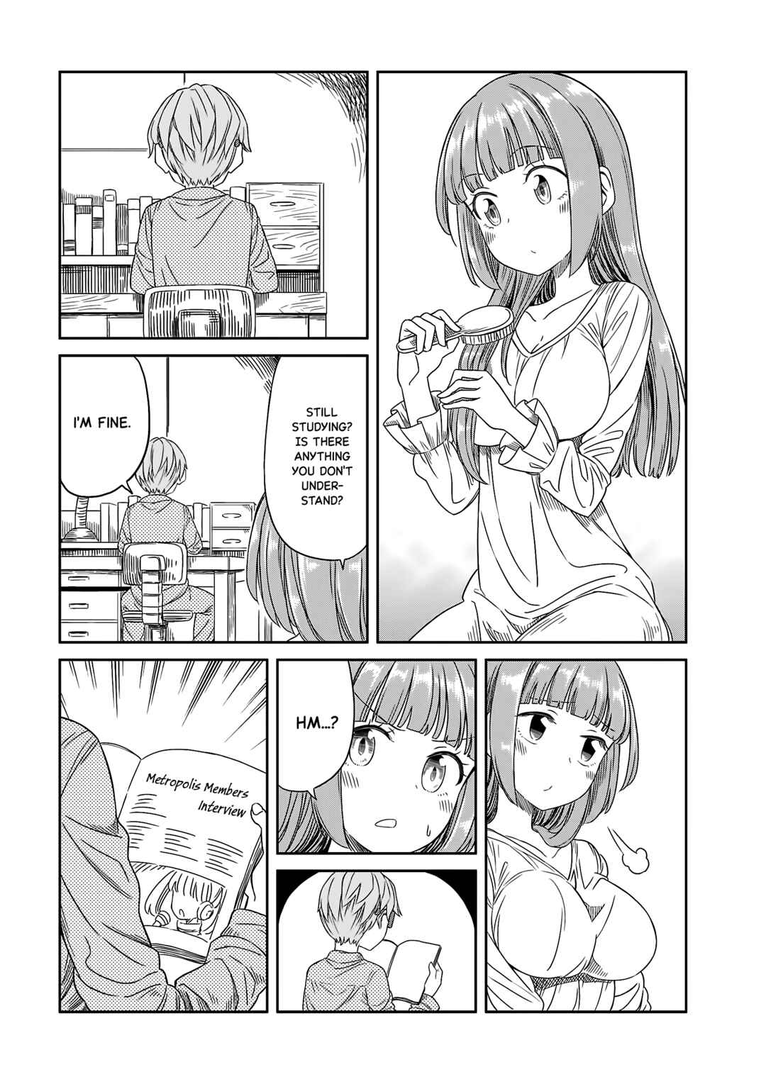 Page 7 Chapter 18 Hinomoto Sanshimai wa Kamatte Hoshii