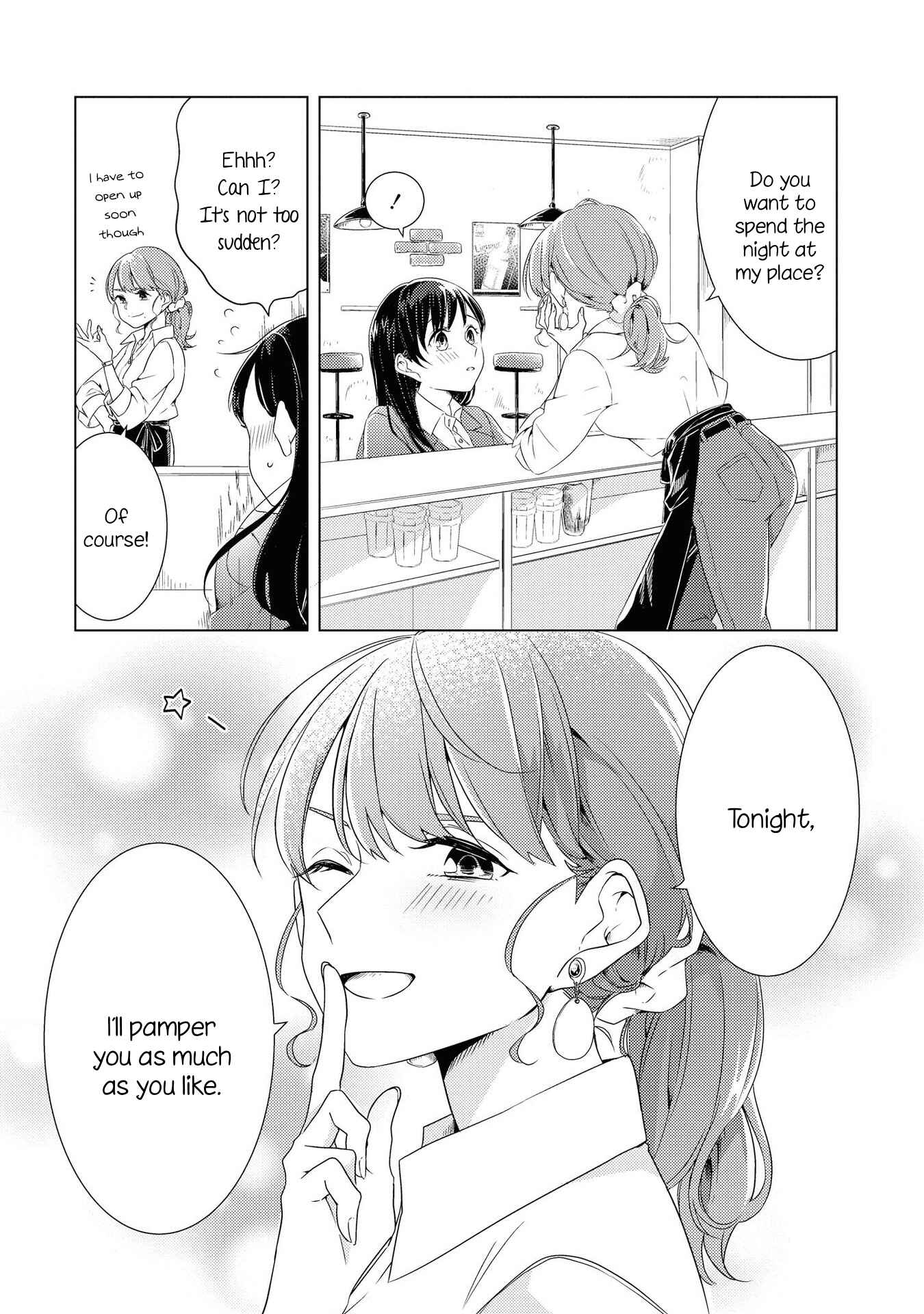 Page 7 Chapter 3 Chocolat Shakaijin Yuri Anthology
