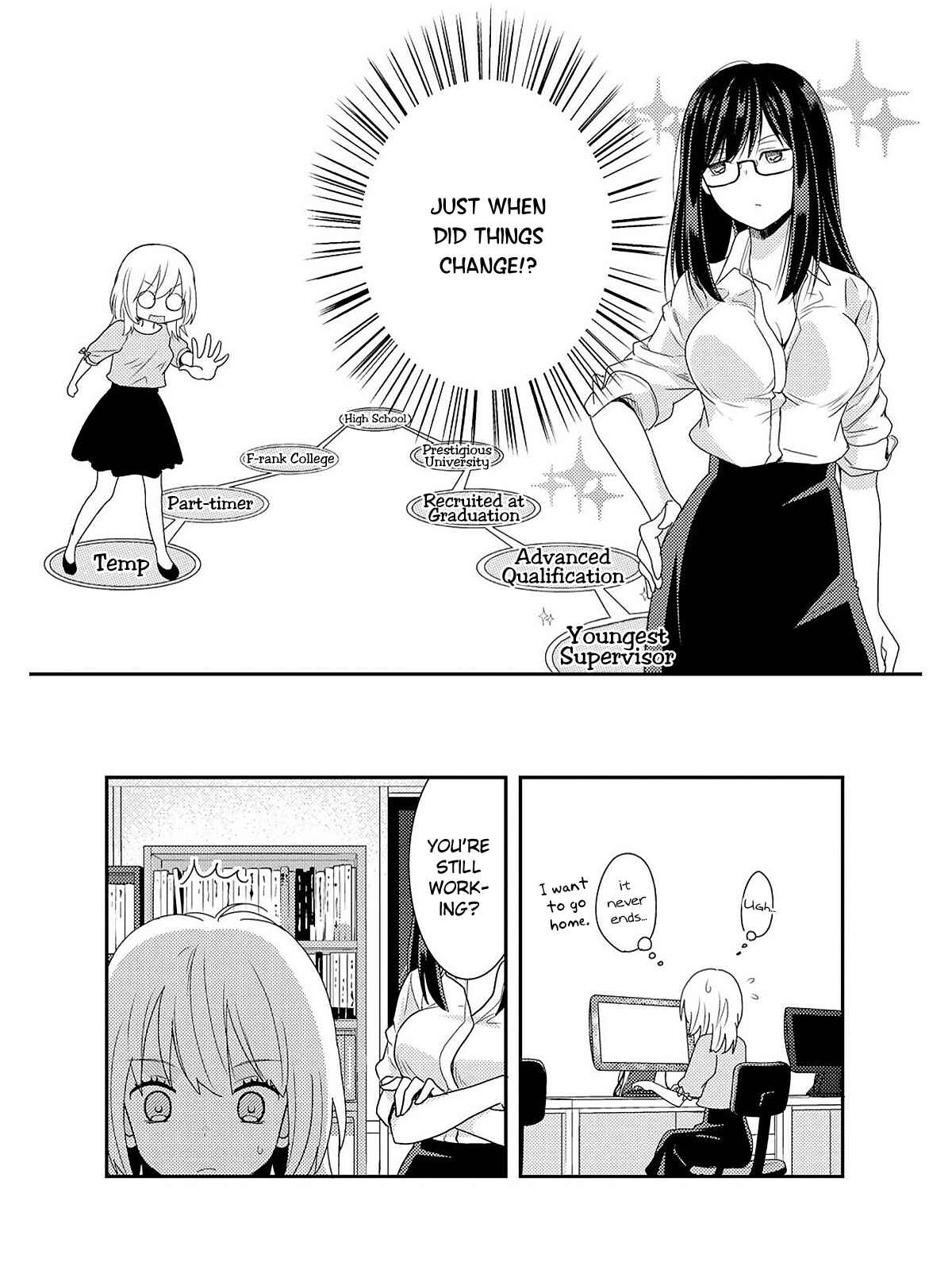 Page 5 Chapter 4 Chocolat Shakaijin Yuri Anthology