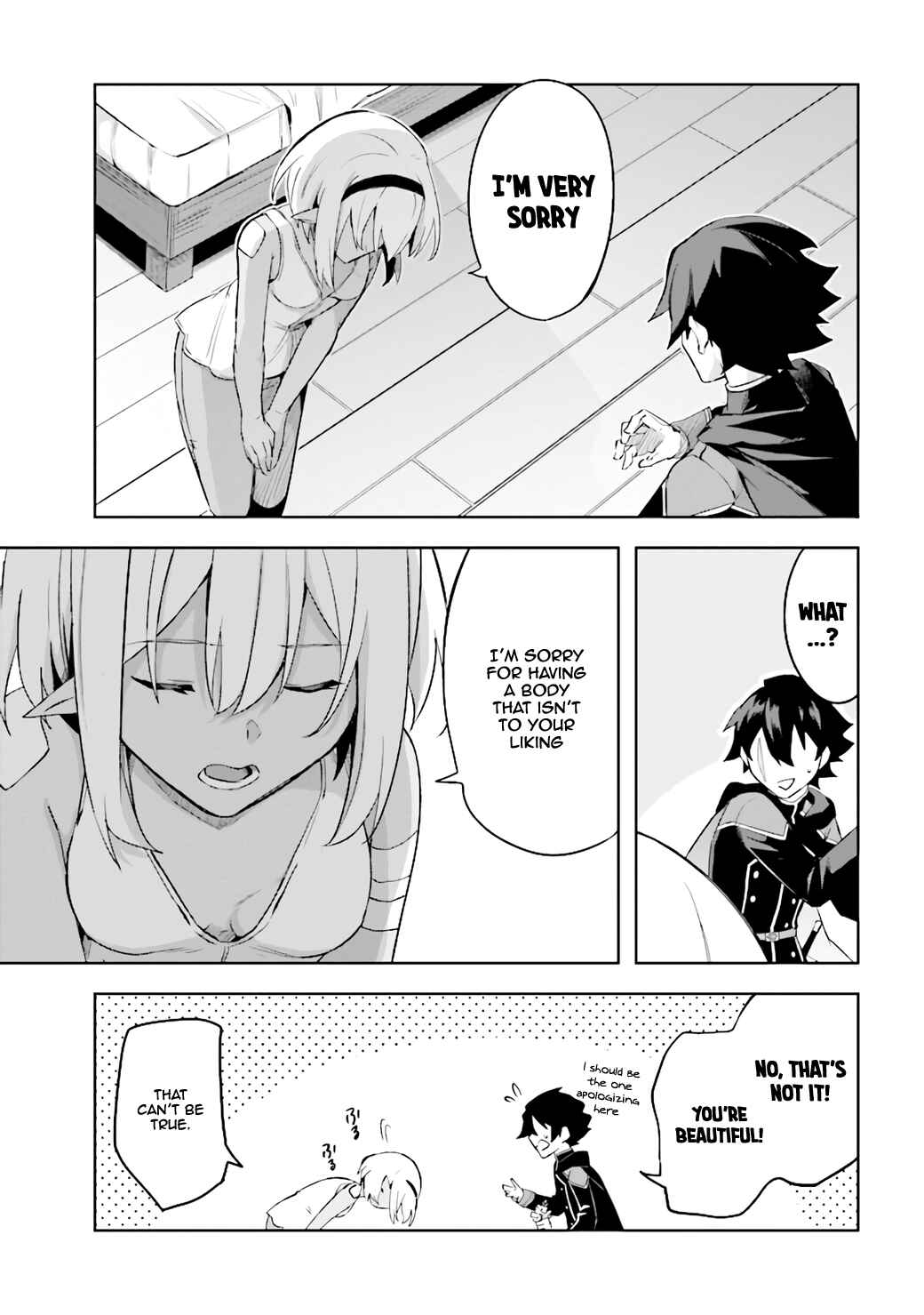 Page 10 Chapter 2.2 Kuro no Senki: Isekai Teni Shita Boku ga Saikyou na no wa Bed no Ue dake no You desu