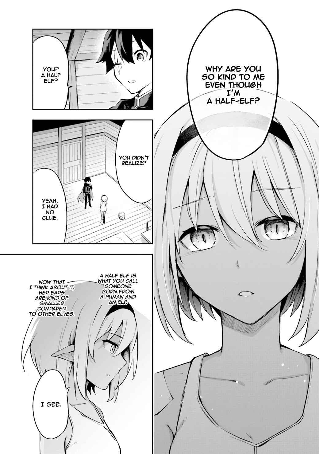 Page 12 Chapter 2.2 Kuro no Senki: Isekai Teni Shita Boku ga Saikyou na no wa Bed no Ue dake no You desu