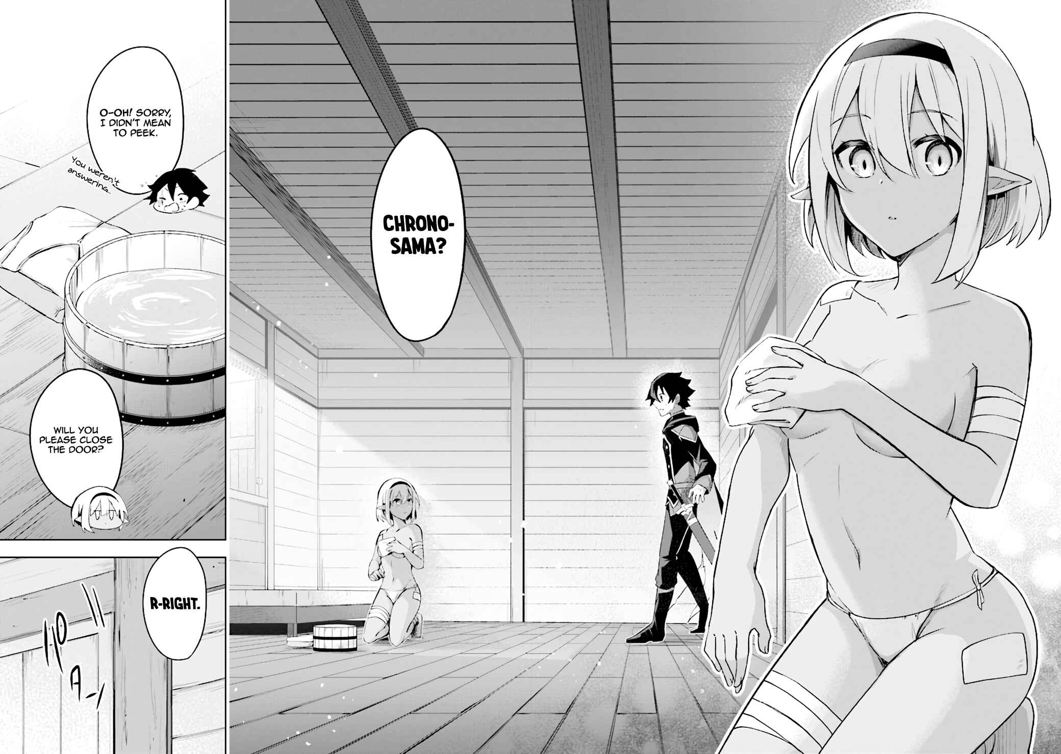 Page 8 Chapter 2.2 Kuro no Senki: Isekai Teni Shita Boku ga Saikyou na no wa Bed no Ue dake no You desu
