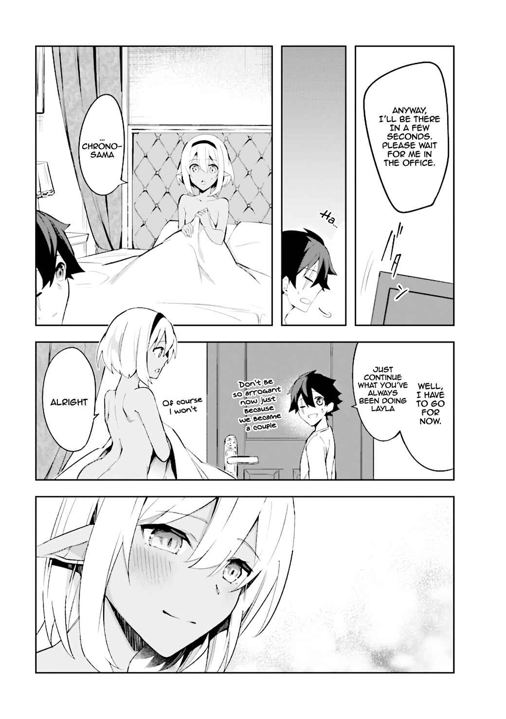 Page 7 Chapter 3.1 Kuro no Senki: Isekai Teni Shita Boku ga Saikyou na no wa Bed no Ue dake no You desu