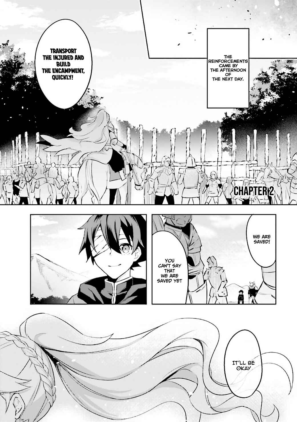 Page 2 Chapter 2.1 Kuro no Senki: Isekai Teni Shita Boku ga Saikyou na no wa Bed no Ue dake no You desu