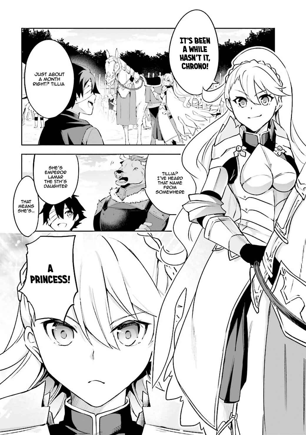 Page 3 Chapter 2.1 Kuro no Senki: Isekai Teni Shita Boku ga Saikyou na no wa Bed no Ue dake no You desu