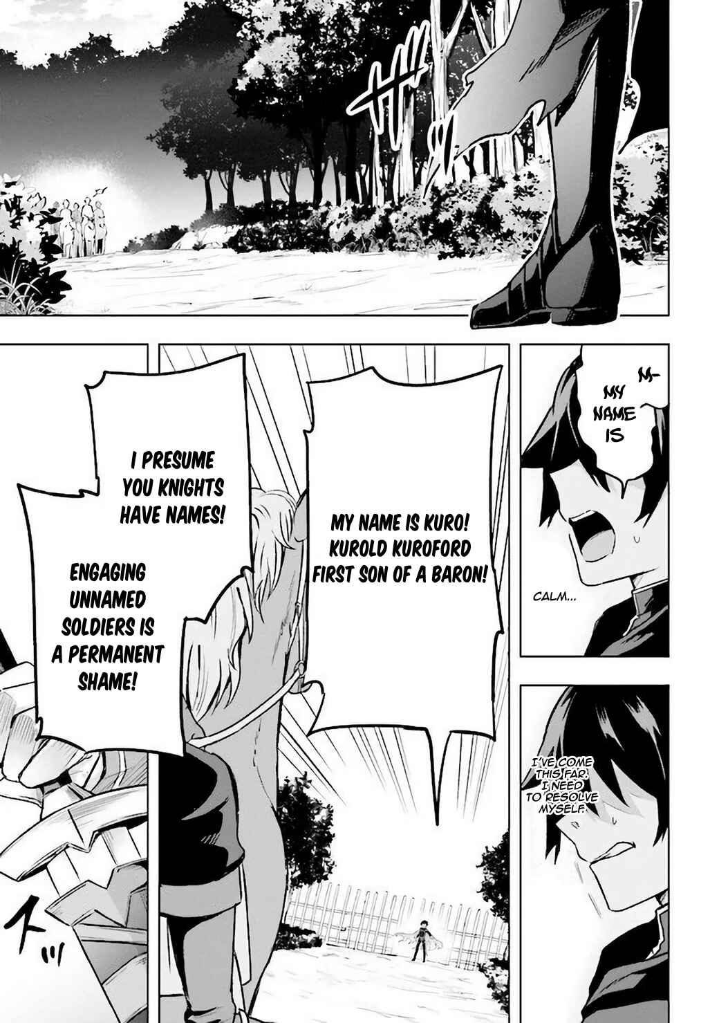 Page 14 Chapter 1.1 Kuro no Senki: Isekai Teni Shita Boku ga Saikyou na no wa Bed no Ue dake no You desu
