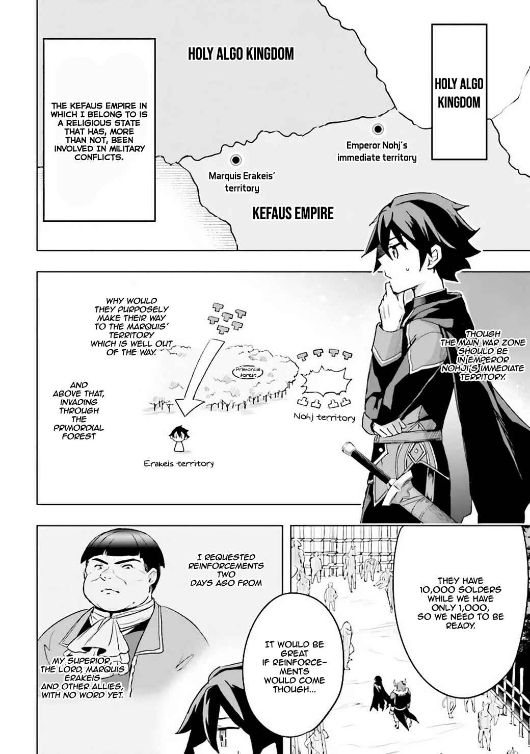 Page 9 Chapter 1.1 Kuro no Senki: Isekai Teni Shita Boku ga Saikyou na no wa Bed no Ue dake no You desu