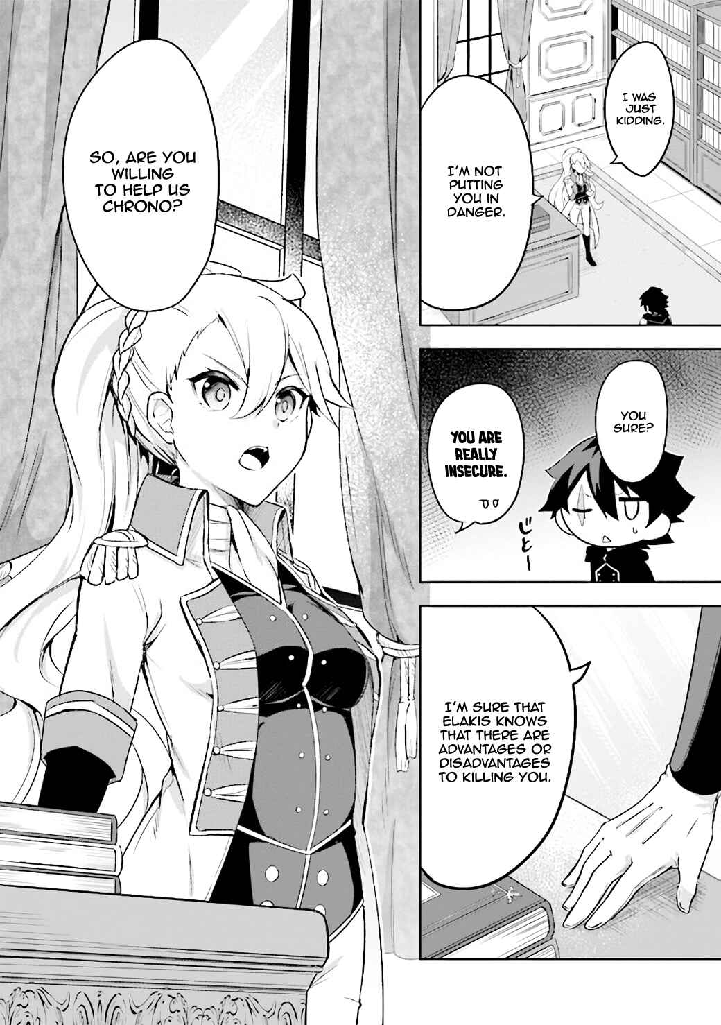 Page 11 Chapter 2.3 Kuro no Senki: Isekai Teni Shita Boku ga Saikyou na no wa Bed no Ue dake no You desu