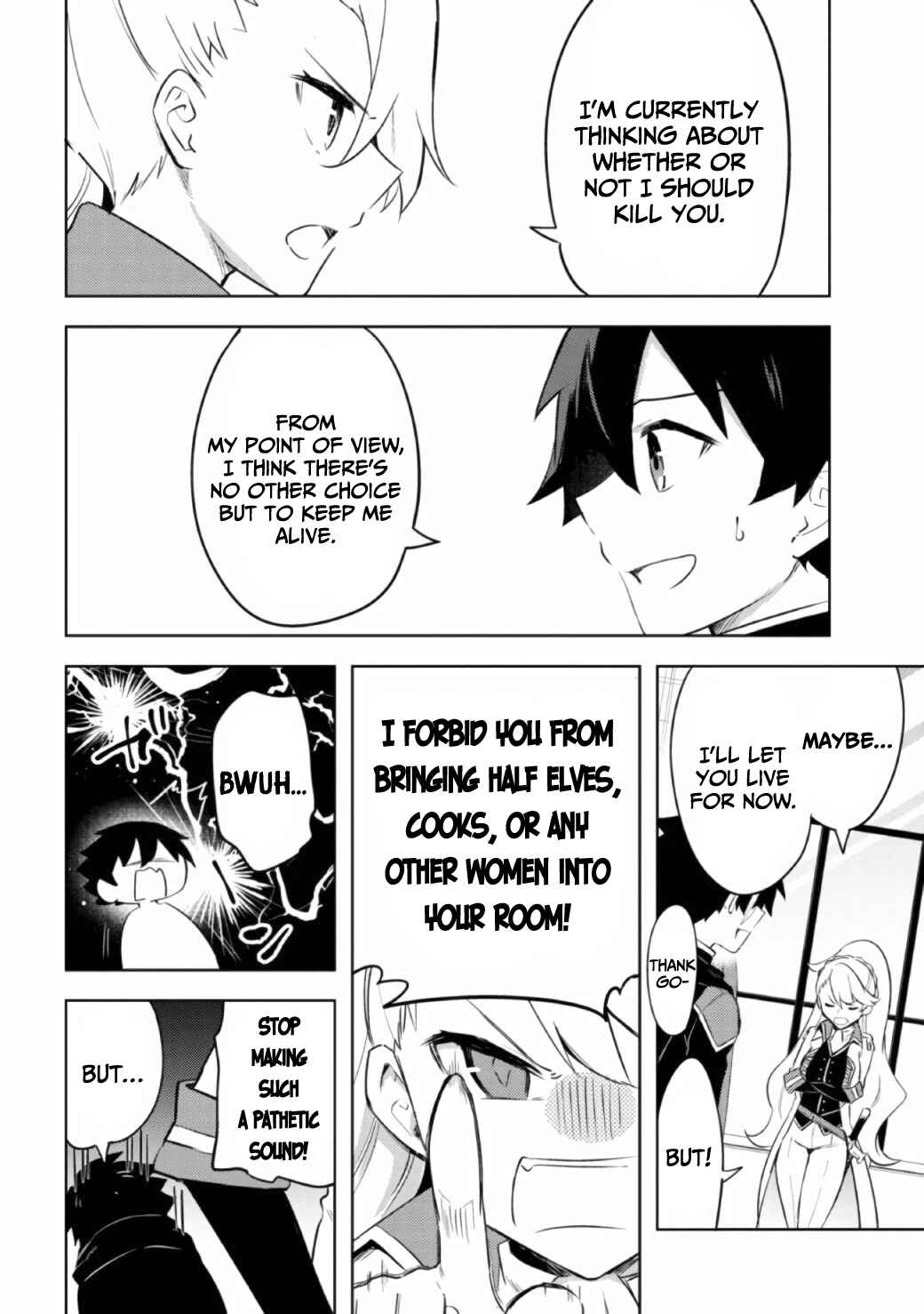 Page 21 Chapter 8 Kuro no Senki: Isekai Teni Shita Boku ga Saikyou na no wa Bed no Ue dake no You desu