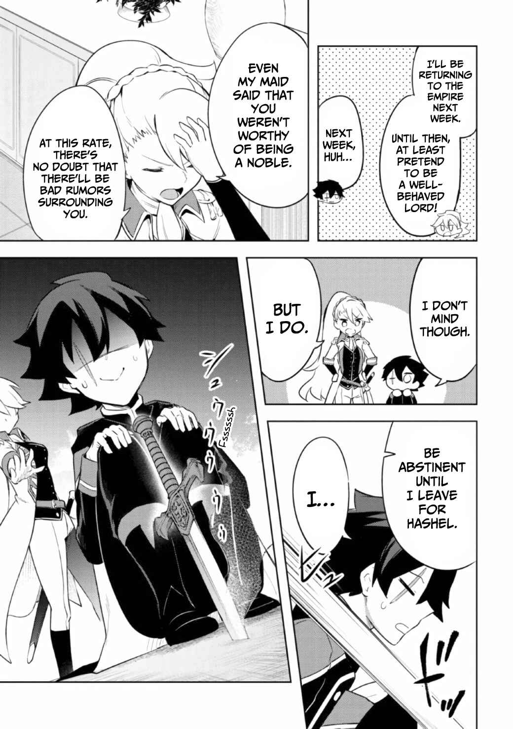 Page 22 Chapter 8 Kuro no Senki: Isekai Teni Shita Boku ga Saikyou na no wa Bed no Ue dake no You desu