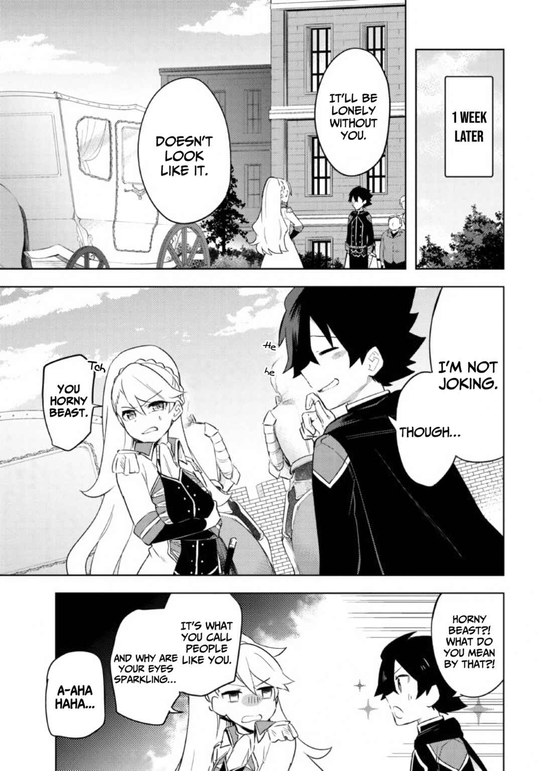 Page 24 Chapter 8 Kuro no Senki: Isekai Teni Shita Boku ga Saikyou na no wa Bed no Ue dake no You desu
