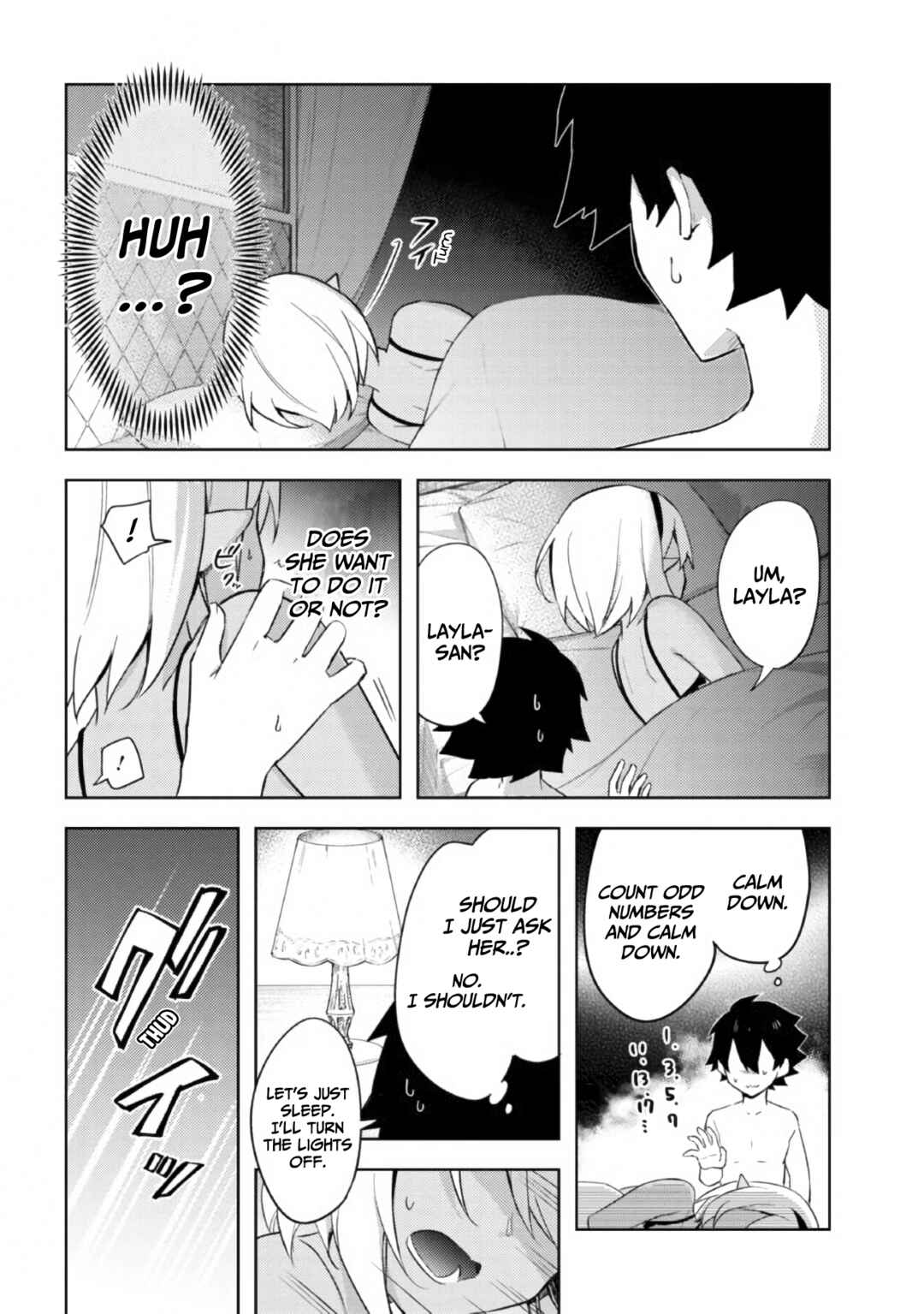 Page 29 Chapter 8 Kuro no Senki: Isekai Teni Shita Boku ga Saikyou na no wa Bed no Ue dake no You desu