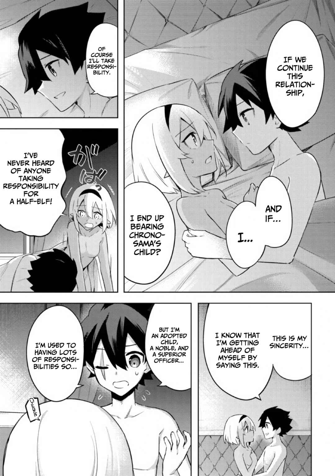 Page 36 Chapter 8 Kuro no Senki: Isekai Teni Shita Boku ga Saikyou na no wa Bed no Ue dake no You desu
