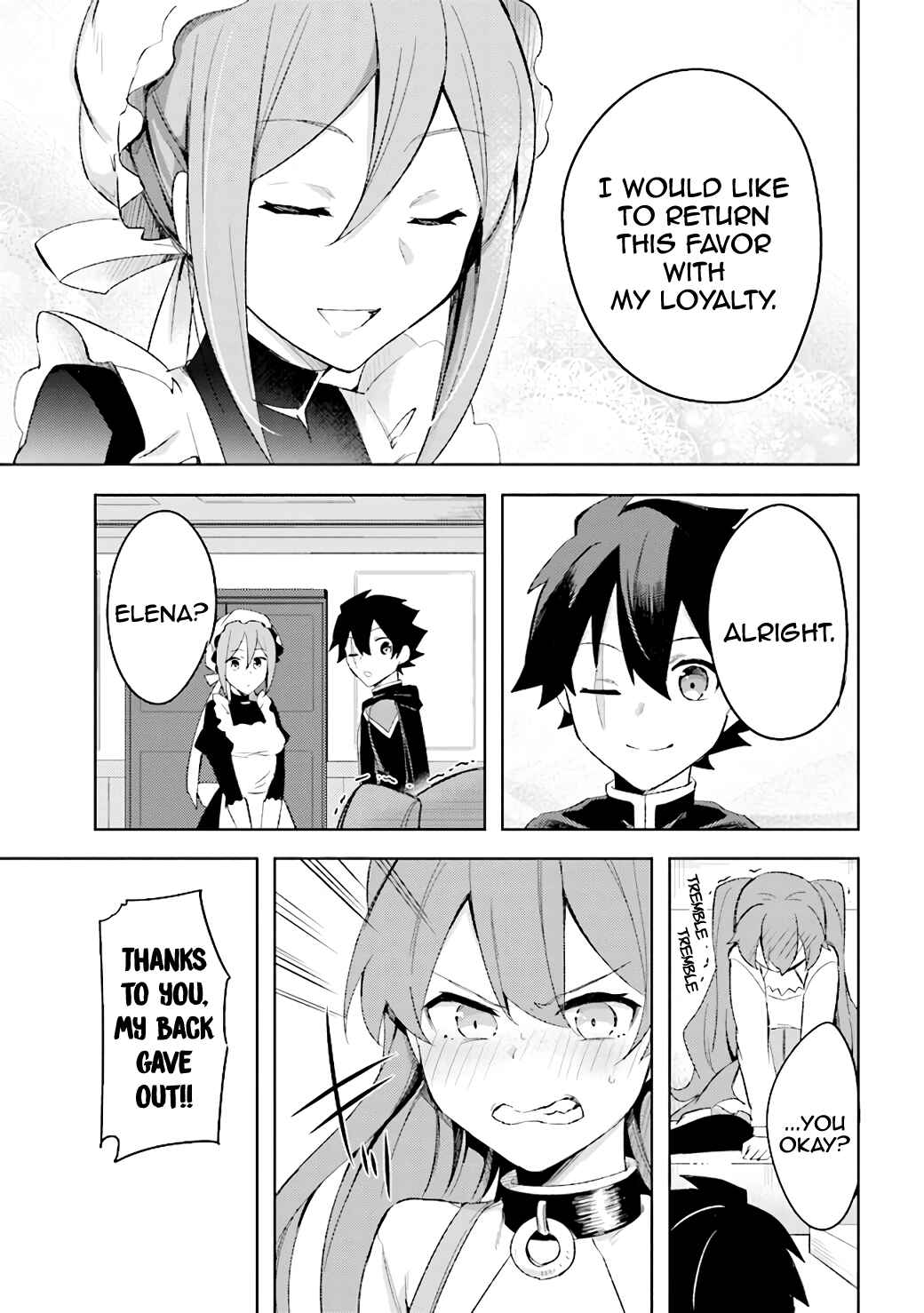 Page 15 Chapter 6.2 Kuro no Senki: Isekai Teni Shita Boku ga Saikyou na no wa Bed no Ue dake no You desu