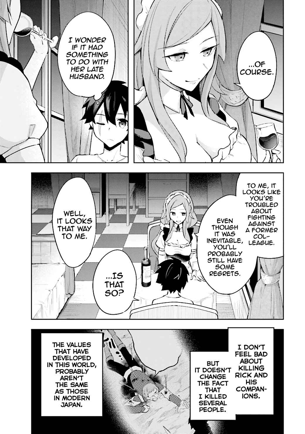 Page 26 Chapter 6.4 Kuro no Senki: Isekai Teni Shita Boku ga Saikyou na no wa Bed no Ue dake no You desu