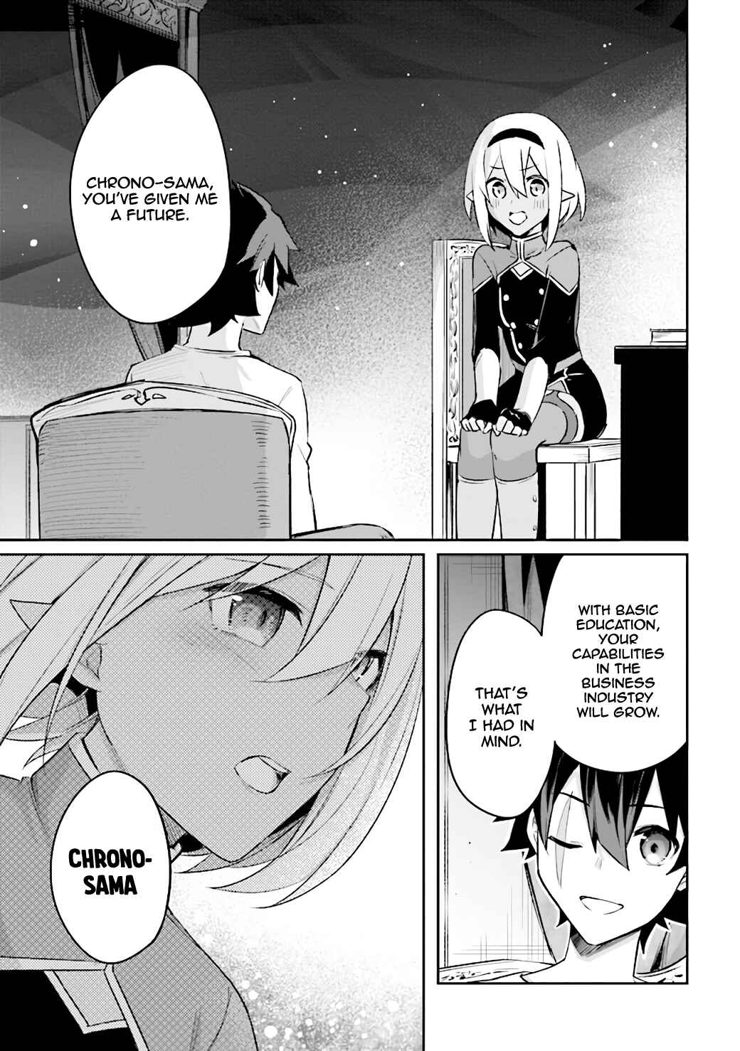 Page 13 Chapter 3.3 Kuro no Senki: Isekai Teni Shita Boku ga Saikyou na no wa Bed no Ue dake no You desu