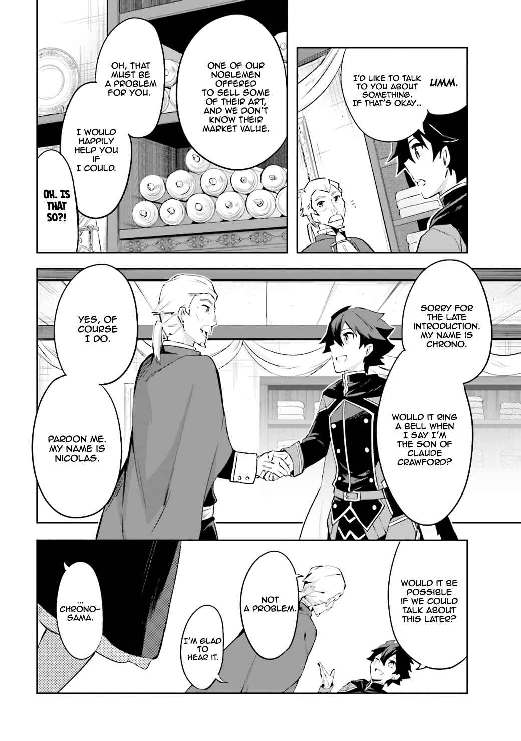 Page 3 Chapter 3.2 Kuro no Senki: Isekai Teni Shita Boku ga Saikyou na no wa Bed no Ue dake no You desu