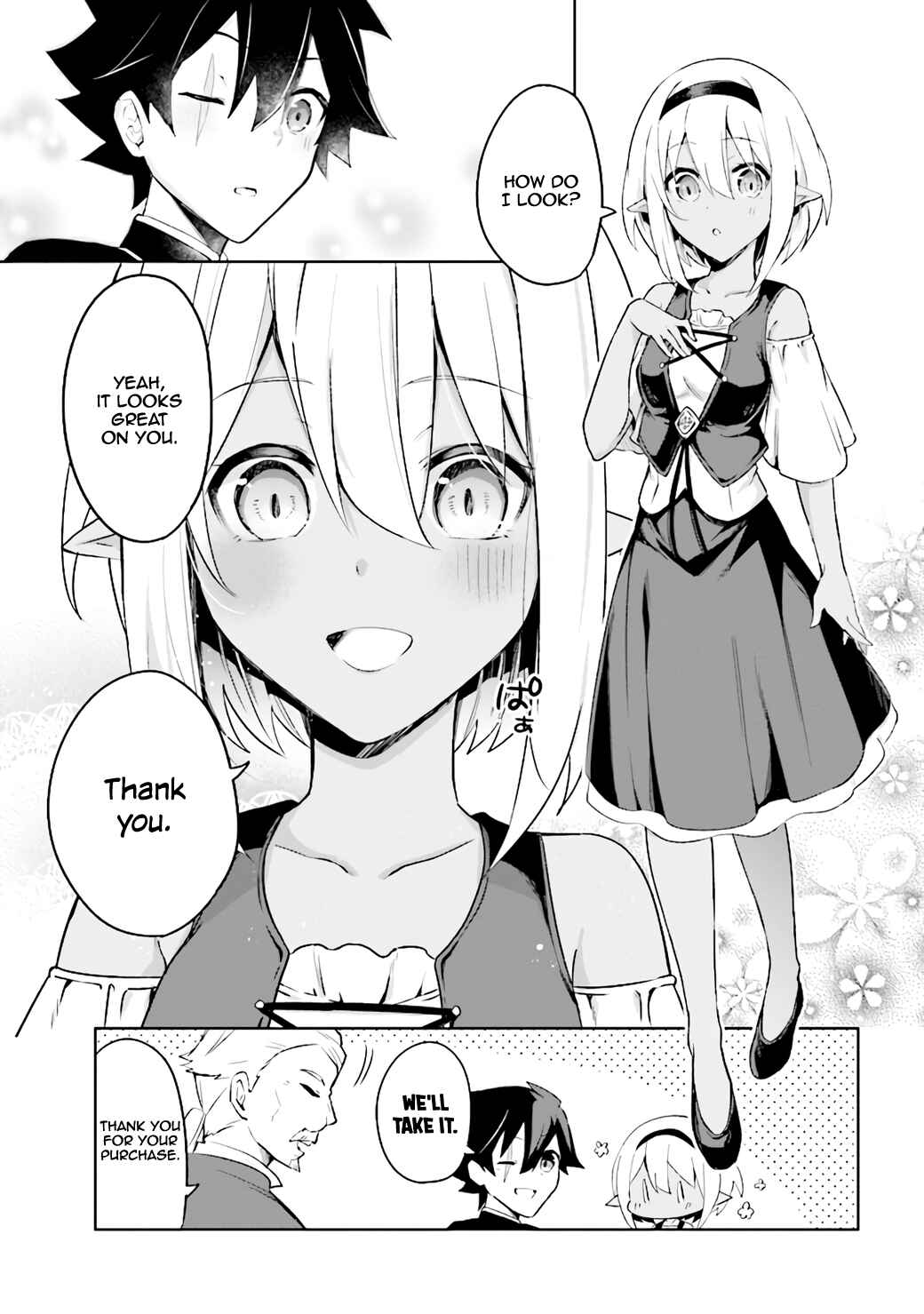 Page 4 Chapter 3.2 Kuro no Senki: Isekai Teni Shita Boku ga Saikyou na no wa Bed no Ue dake no You desu