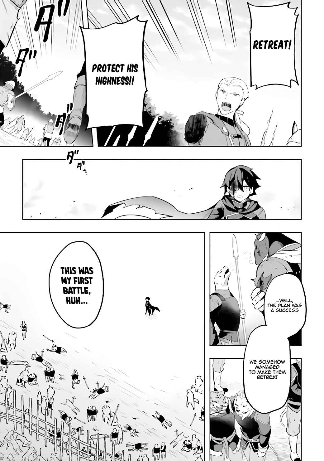 Page 22 Chapter 1.2 Kuro no Senki: Isekai Teni Shita Boku ga Saikyou na no wa Bed no Ue dake no You desu