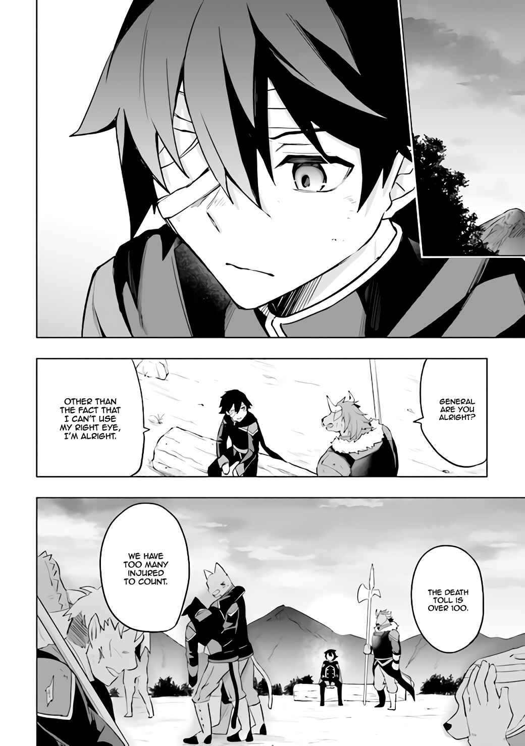 Page 23 Chapter 1.2 Kuro no Senki: Isekai Teni Shita Boku ga Saikyou na no wa Bed no Ue dake no You desu