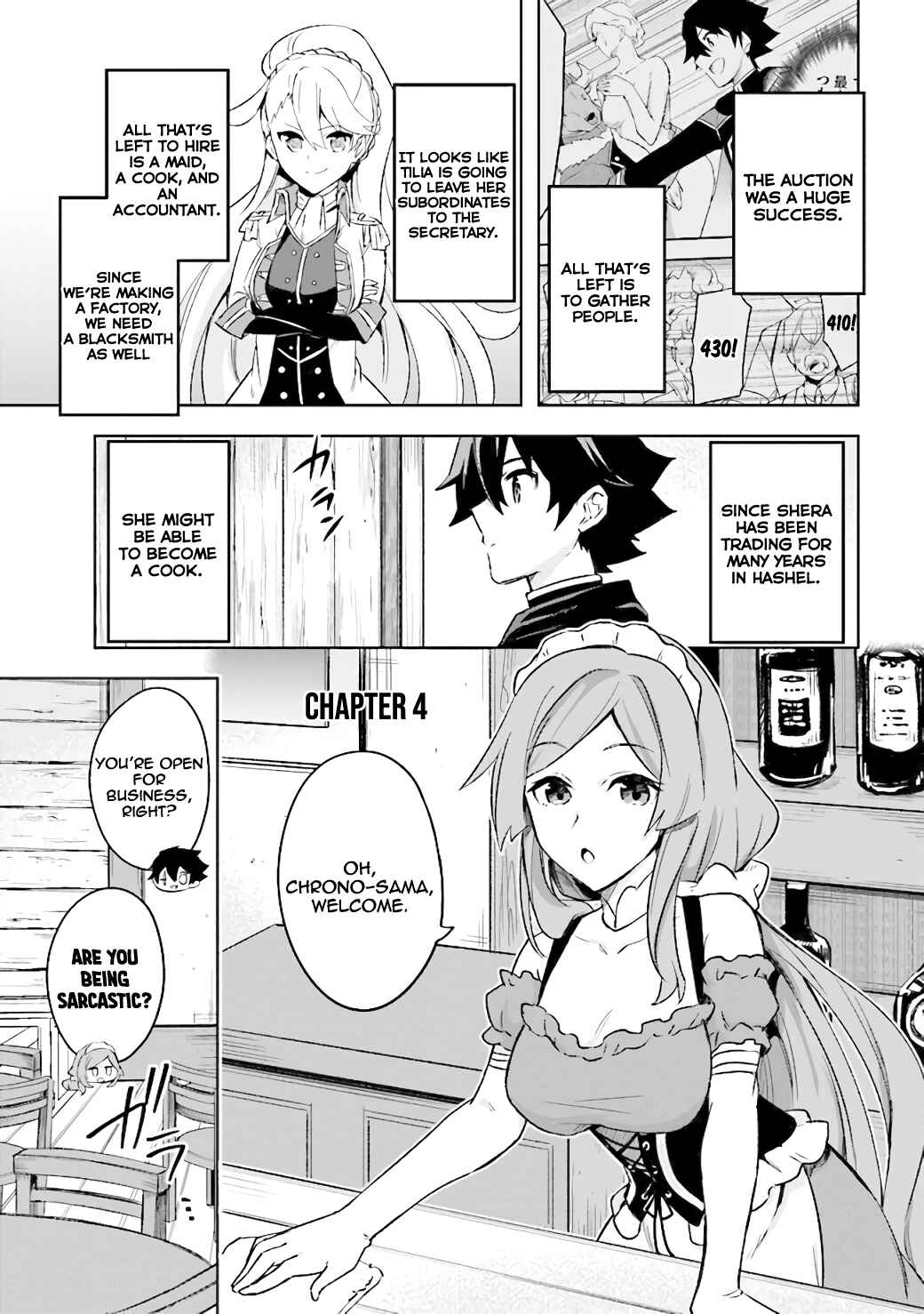 Page 2 Chapter 4 Kuro no Senki: Isekai Teni Shita Boku ga Saikyou na no wa Bed no Ue dake no You desu