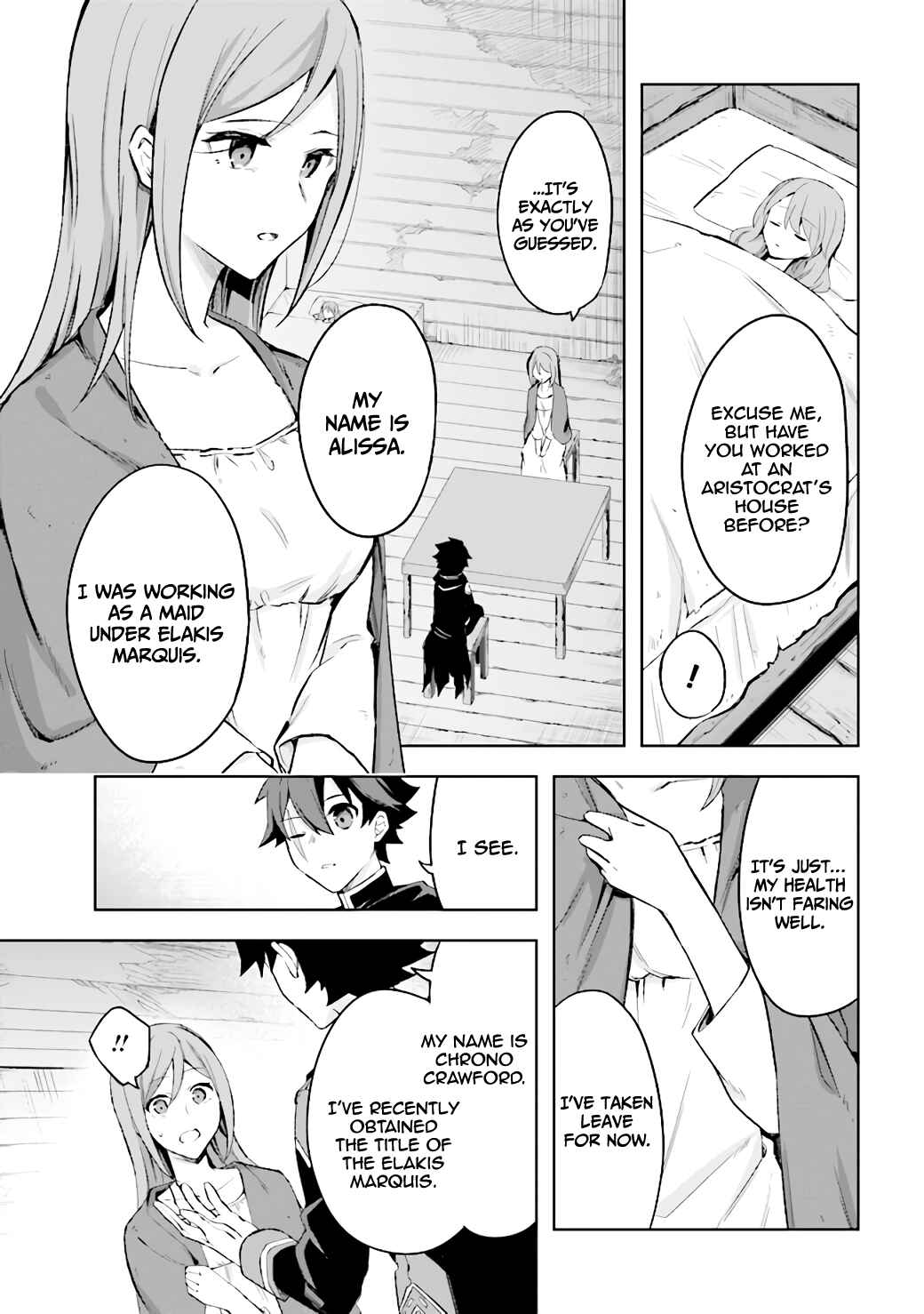 Page 24 Chapter 4 Kuro no Senki: Isekai Teni Shita Boku ga Saikyou na no wa Bed no Ue dake no You desu