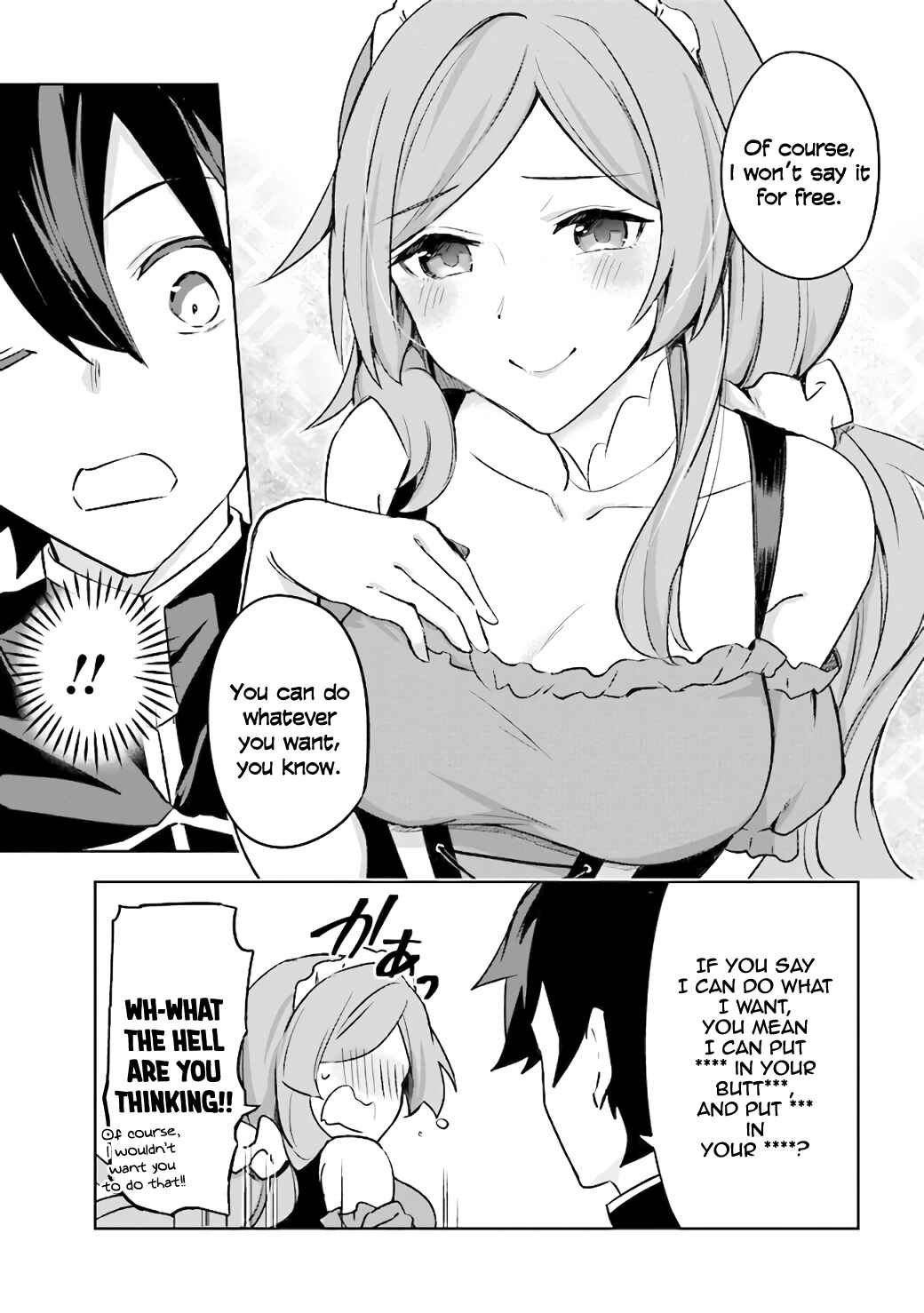 Page 6 Chapter 4 Kuro no Senki: Isekai Teni Shita Boku ga Saikyou na no wa Bed no Ue dake no You desu