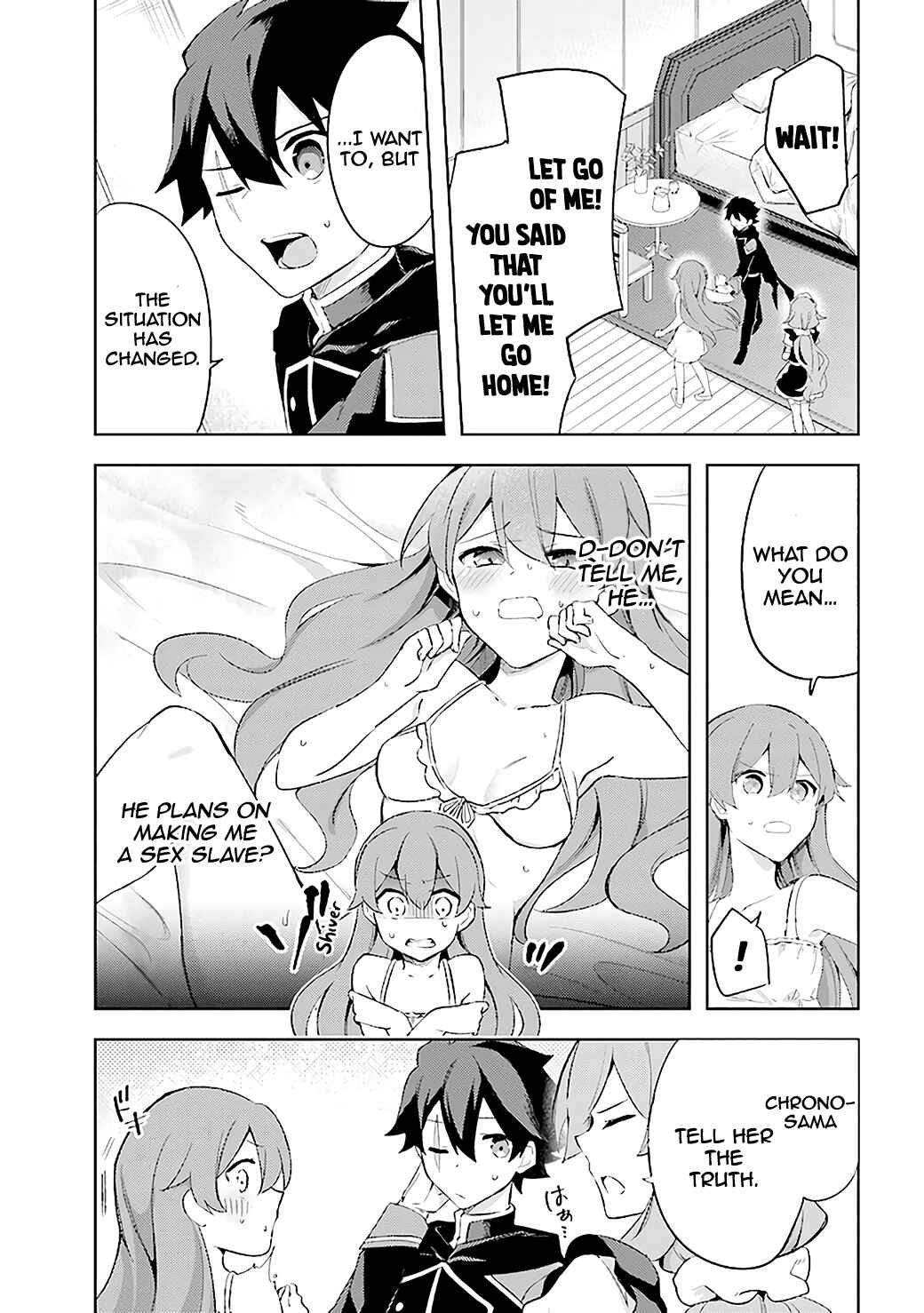 Page 5 Chapter 5.2 Kuro no Senki: Isekai Teni Shita Boku ga Saikyou na no wa Bed no Ue dake no You desu