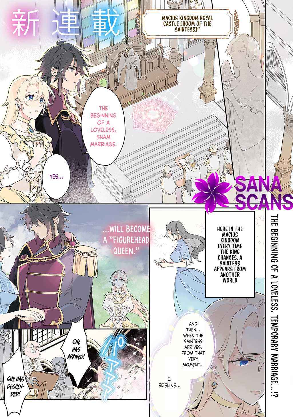 Page 1 Chapter 1 The Saint Is Five, So Ill Just Be the Decorative Queen