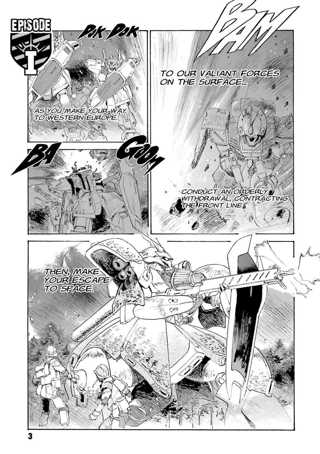 Page 4 Chapter 1 Mobile Suit Gundam - New Revival of Zeon