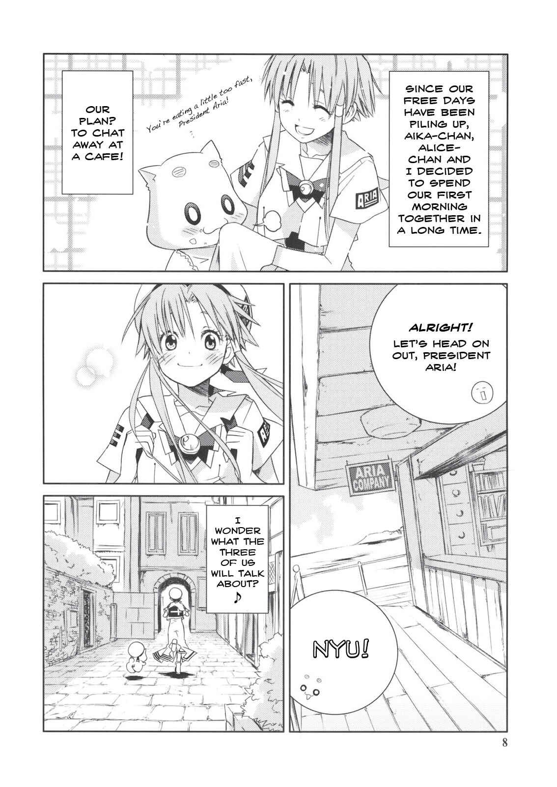 Page 8 Chapter 2 Aria - ARIA Waha (Doujinshi)